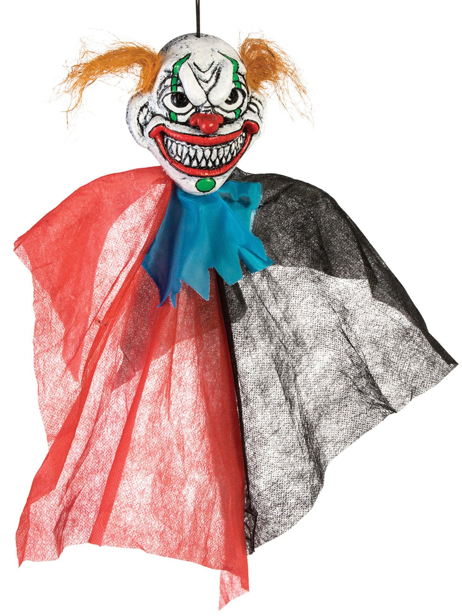 12-inch Scary Clown Hanging Decoration - costumes.com