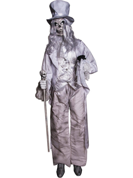7 Foot Ghostly Gentleman Animated Decoration