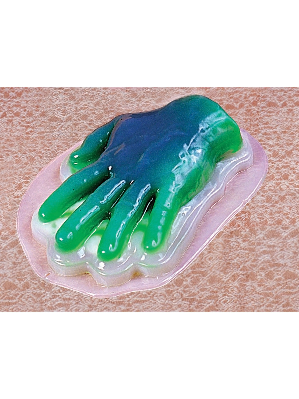 Sticky Hand Mold 11-inch Zombie Hand Shaped Plastic Gelatin Mold