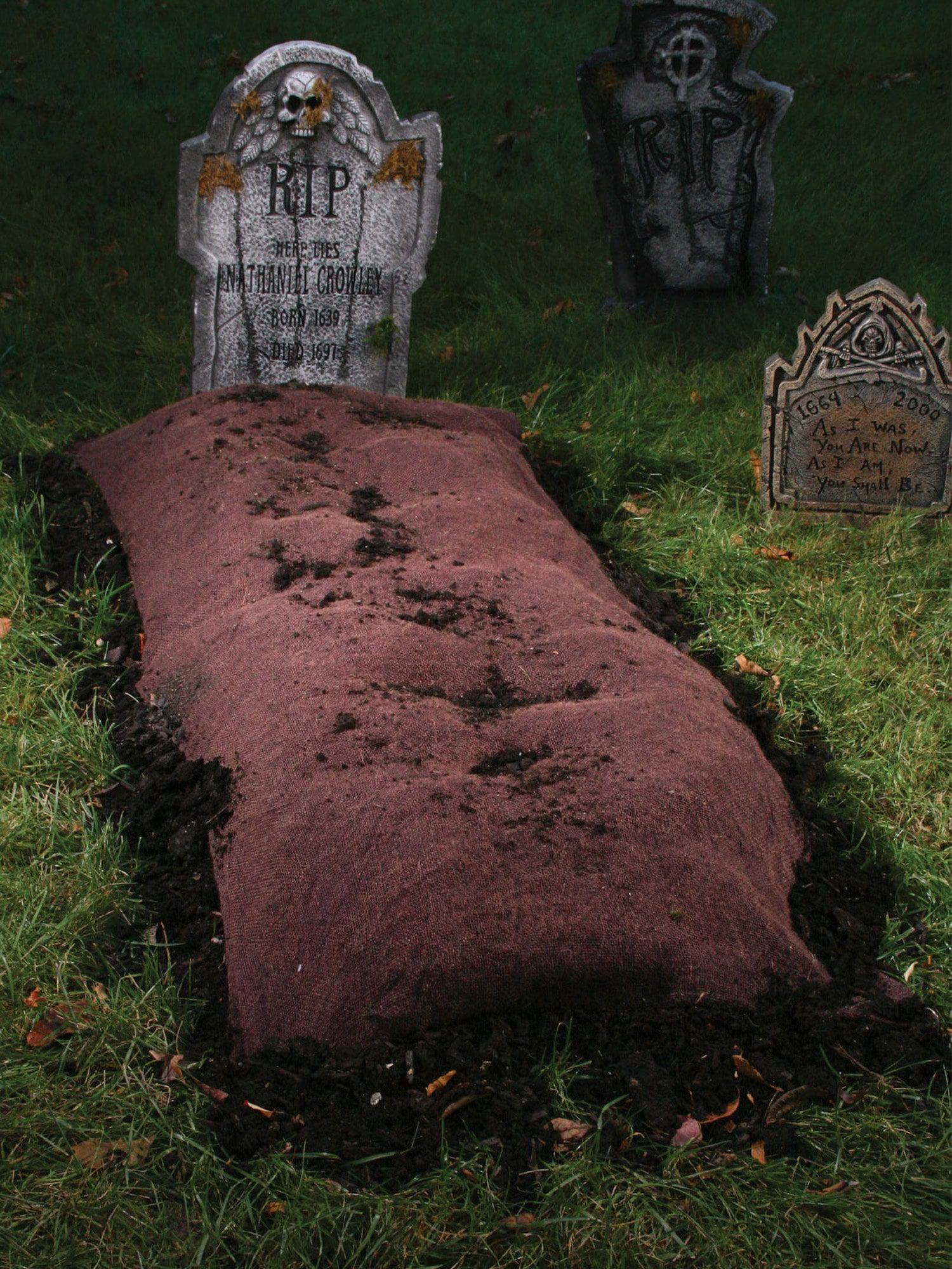 5 Foot Freshly Dug Grave Graveyard Prop - costumes.com