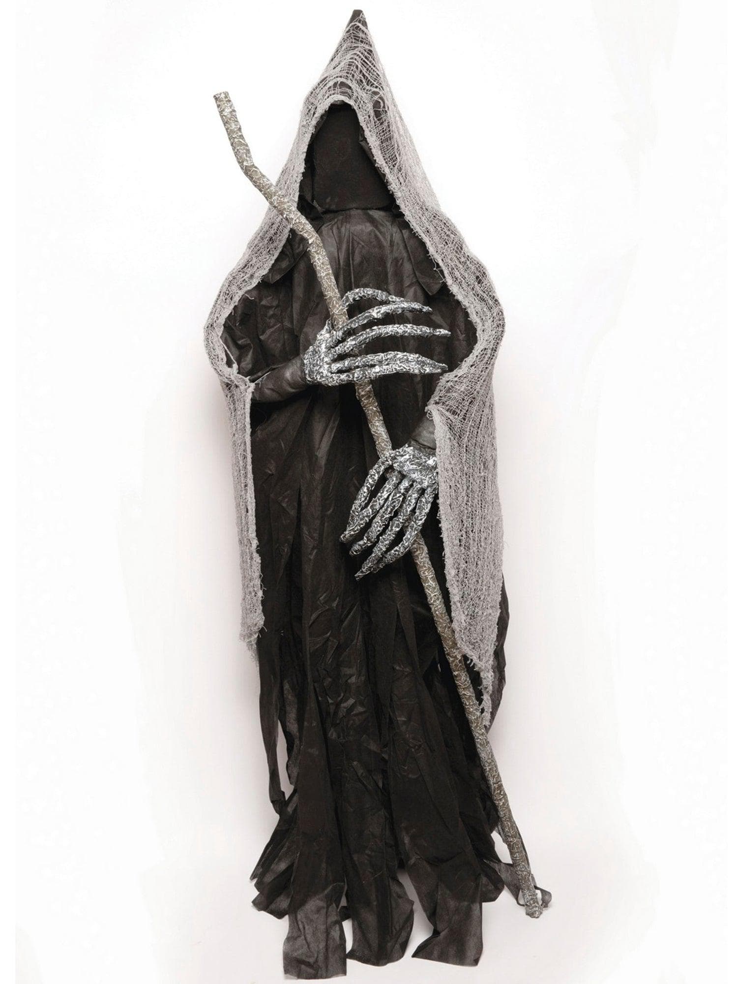 6 Foot Reaper with Staff Standing Prop - costumes.com