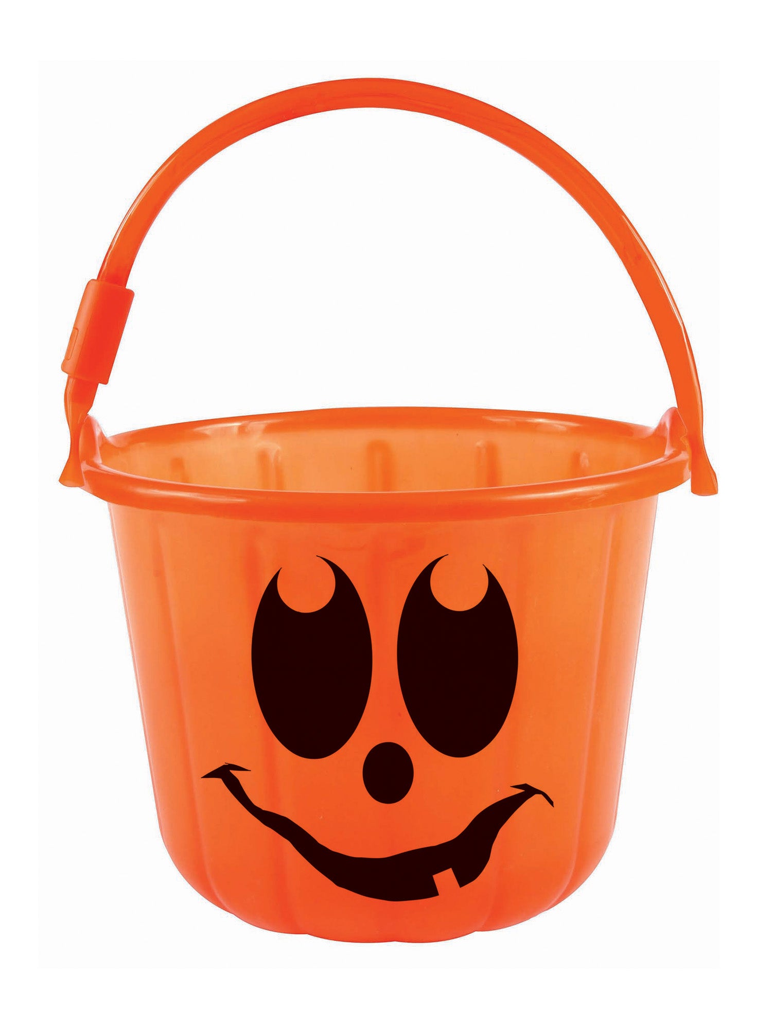 12-inch Orange Pumpkin Light Up Candy Bucket - costumes.com