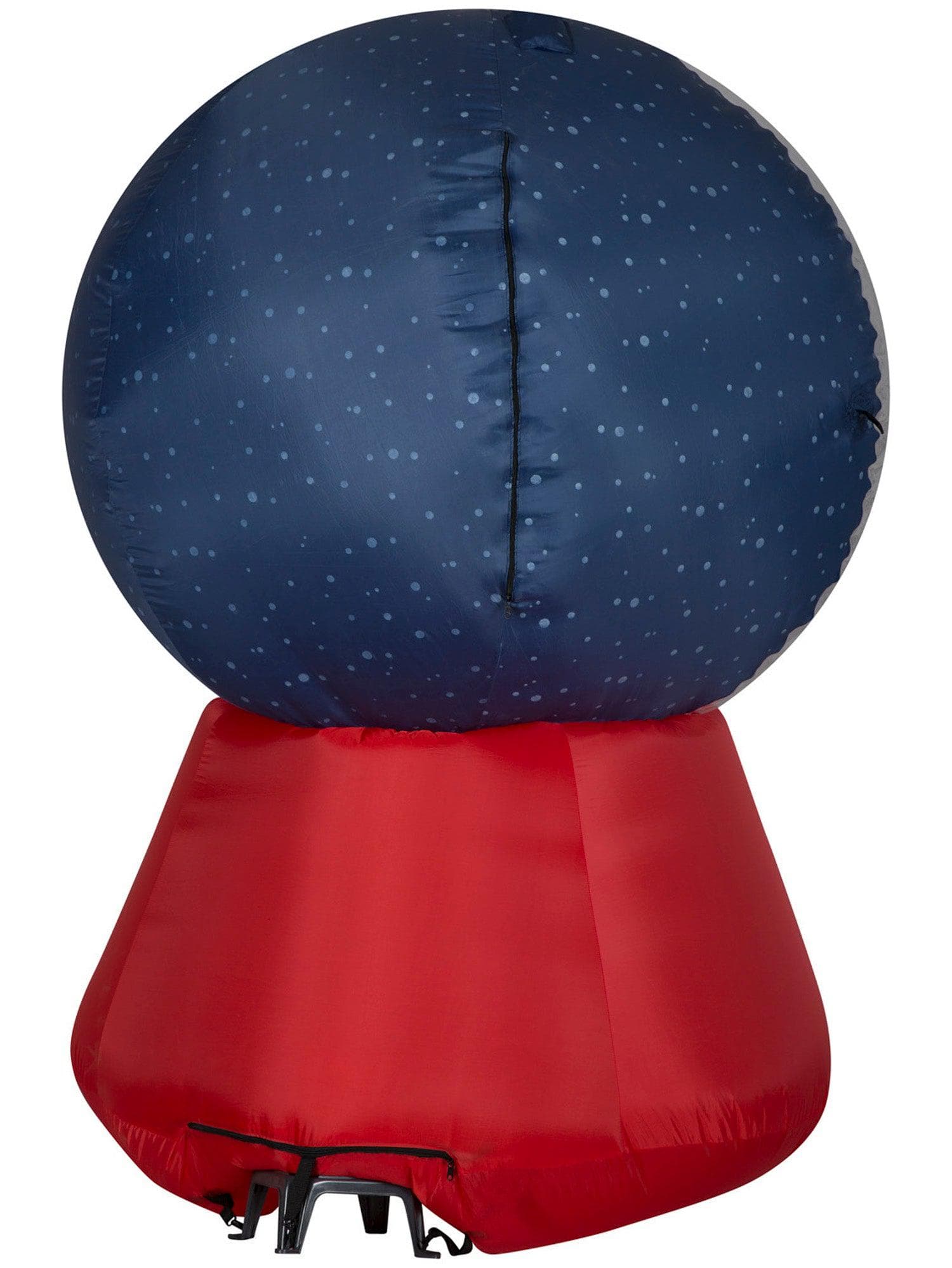 5.5 Foot Snow Globe Santa Light Up Christmas Inflatable Lawn Decor - costumes.com