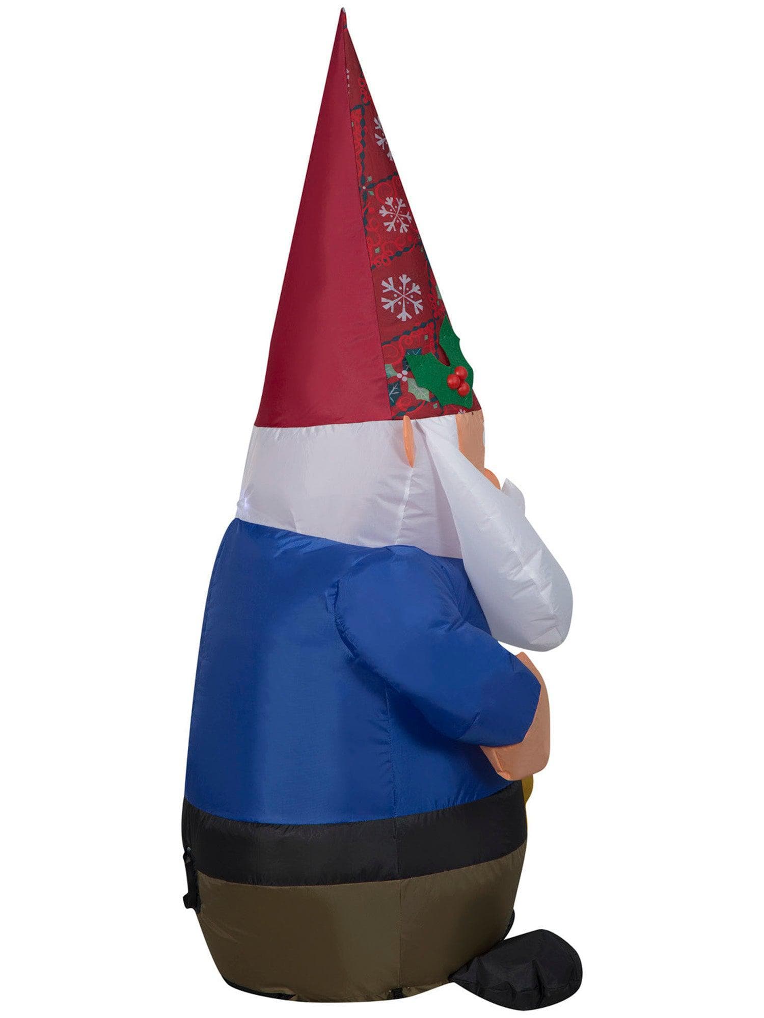 4 Foot Gnome Light Up Christmas Inflatable Lawn Decor - costumes.com