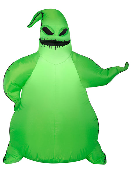 3.5 Foot The Nightmare Before Christmas Green Oogie Boogie Light Up Halloween Inflatable Lawn Decor