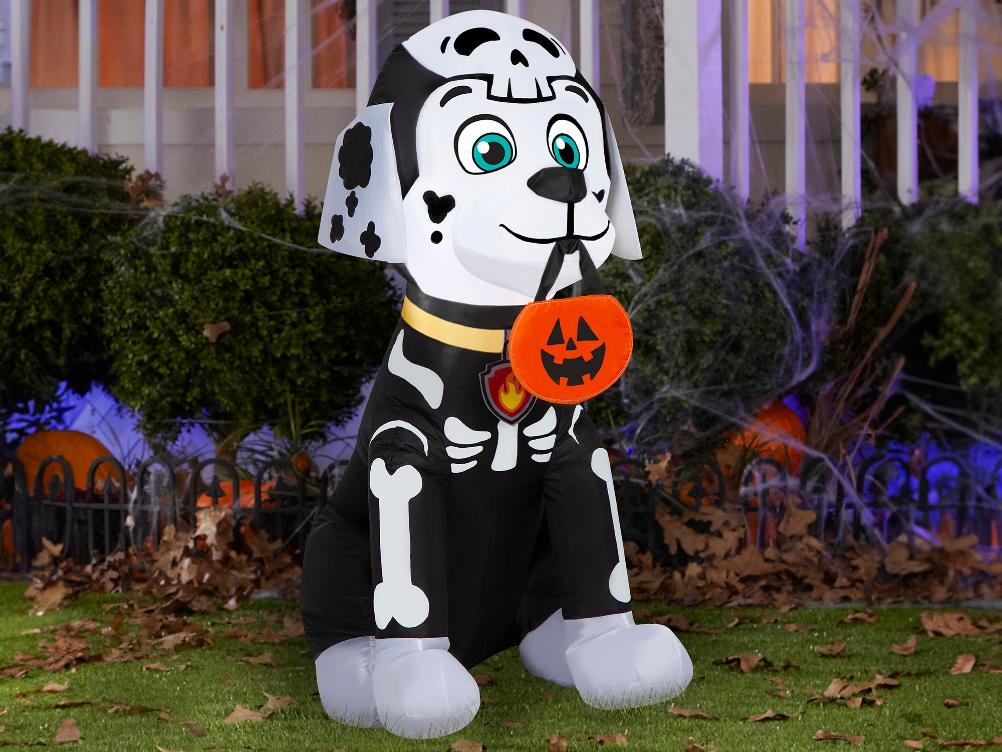 3 Foot Paw Patrol Marshall Light Up Halloween Inflatable Lawn Decoration - costumes.com