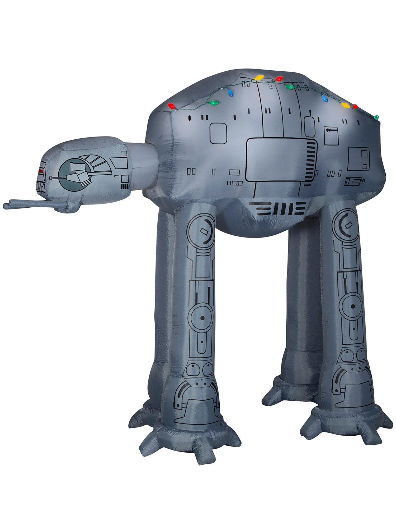 8 Foot Star Wars AT-AT Walker Light Up Christmas Inflatable Lawn Decor - costumes.com