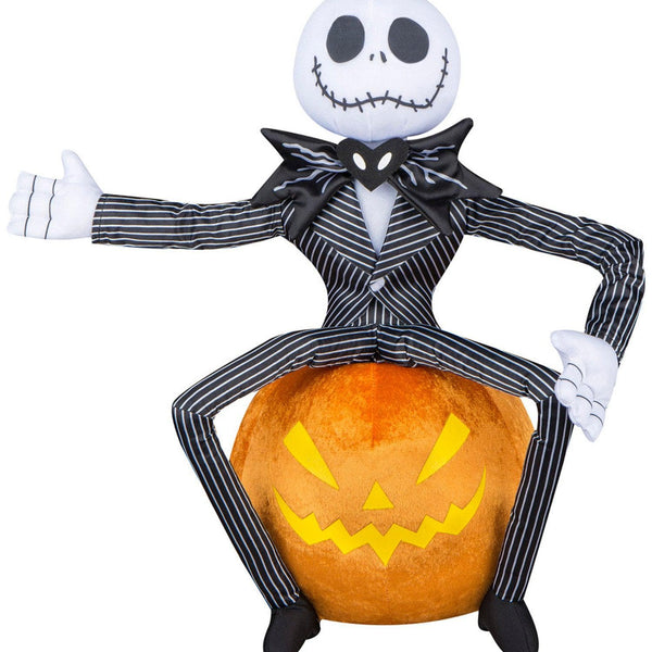 jack様 18 Inch The Nightmare Before Christmas Jack On Pumpkin Plush Front Doo