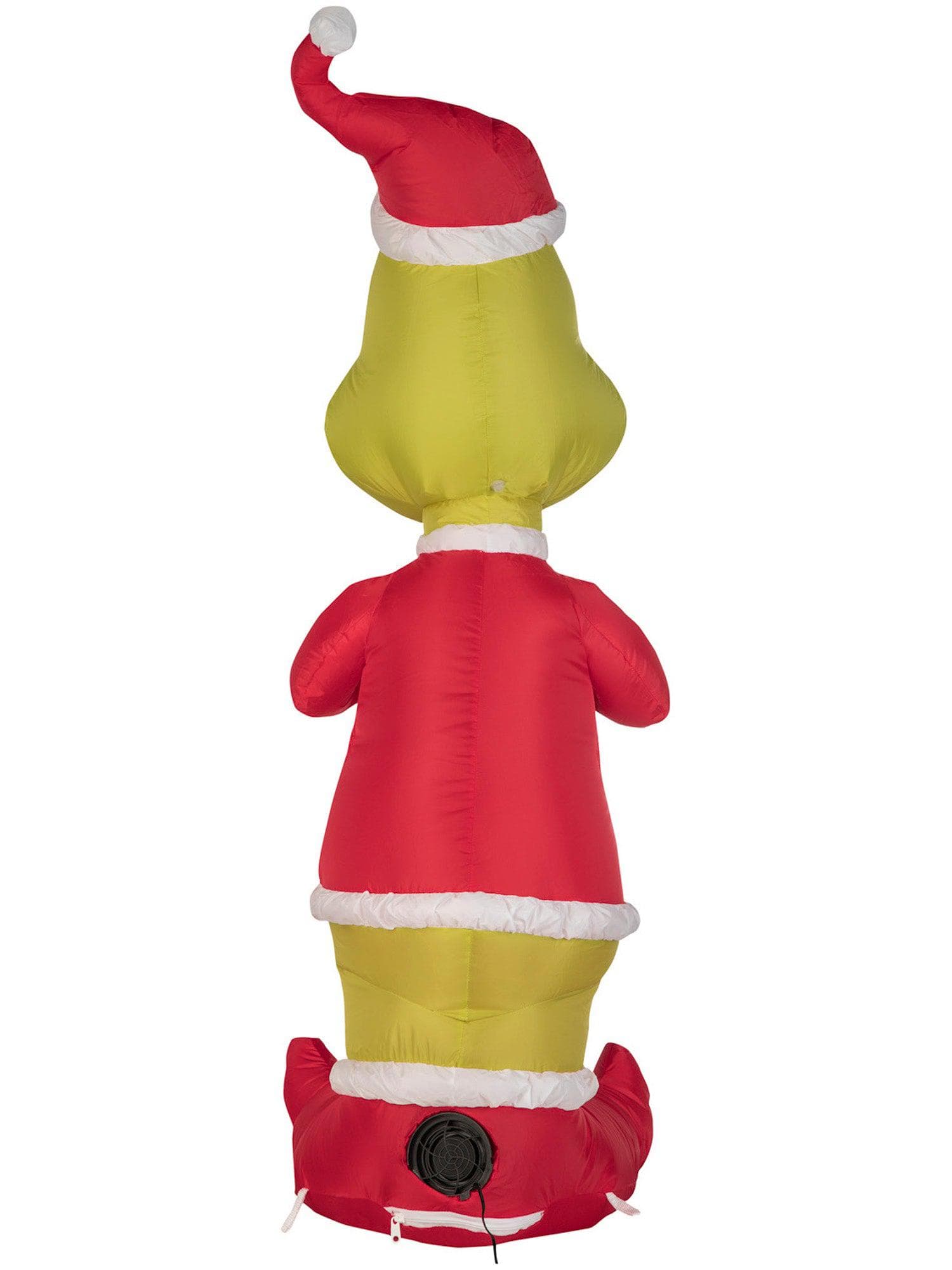 4 Foot Dr. Seuss The Grinch Holiday Light Up Christmas Inflatable Lawn Decor - costumes.com