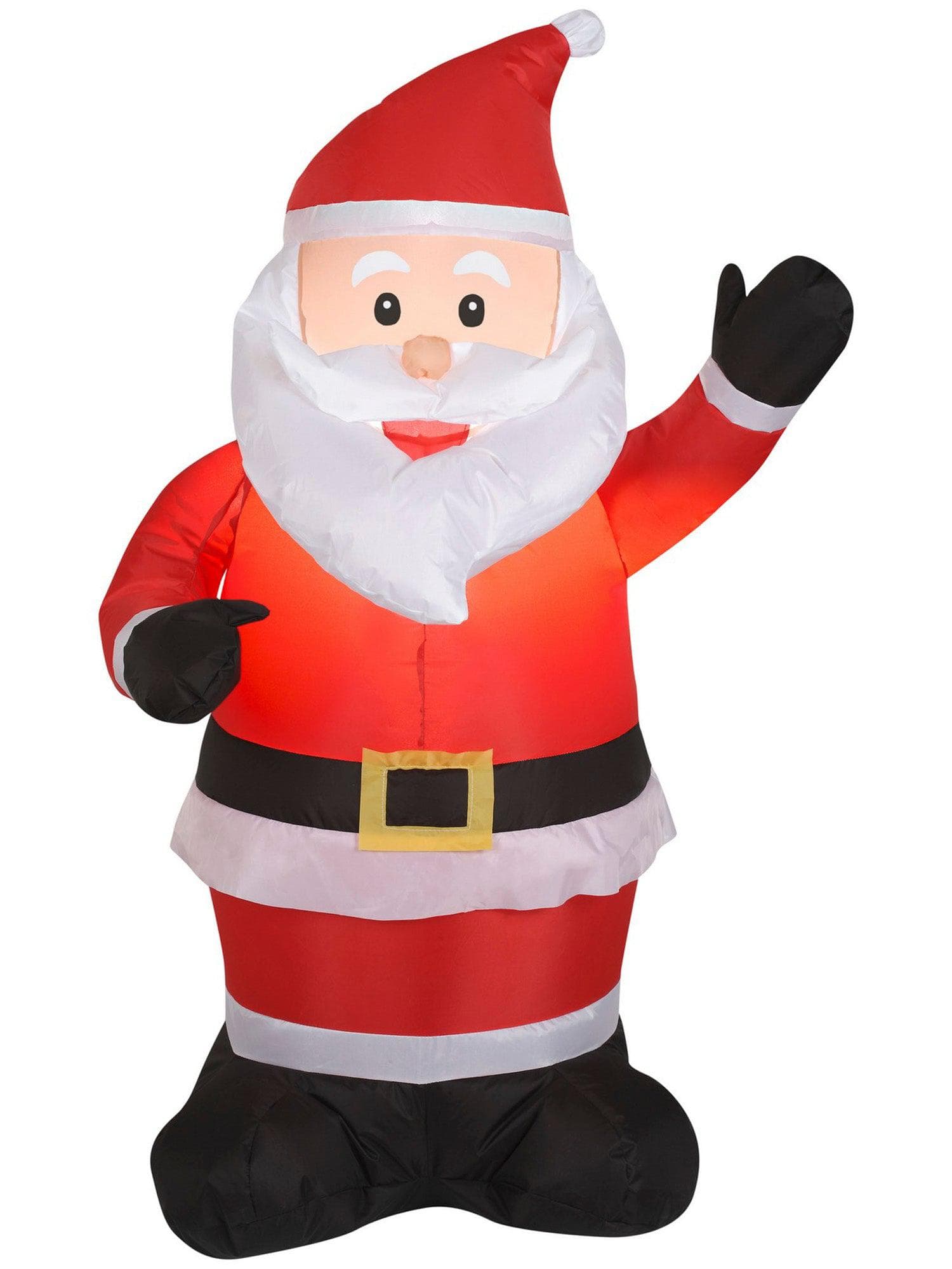 4 Foot Santa Light Up Christmas Inflatable Lawn Decor