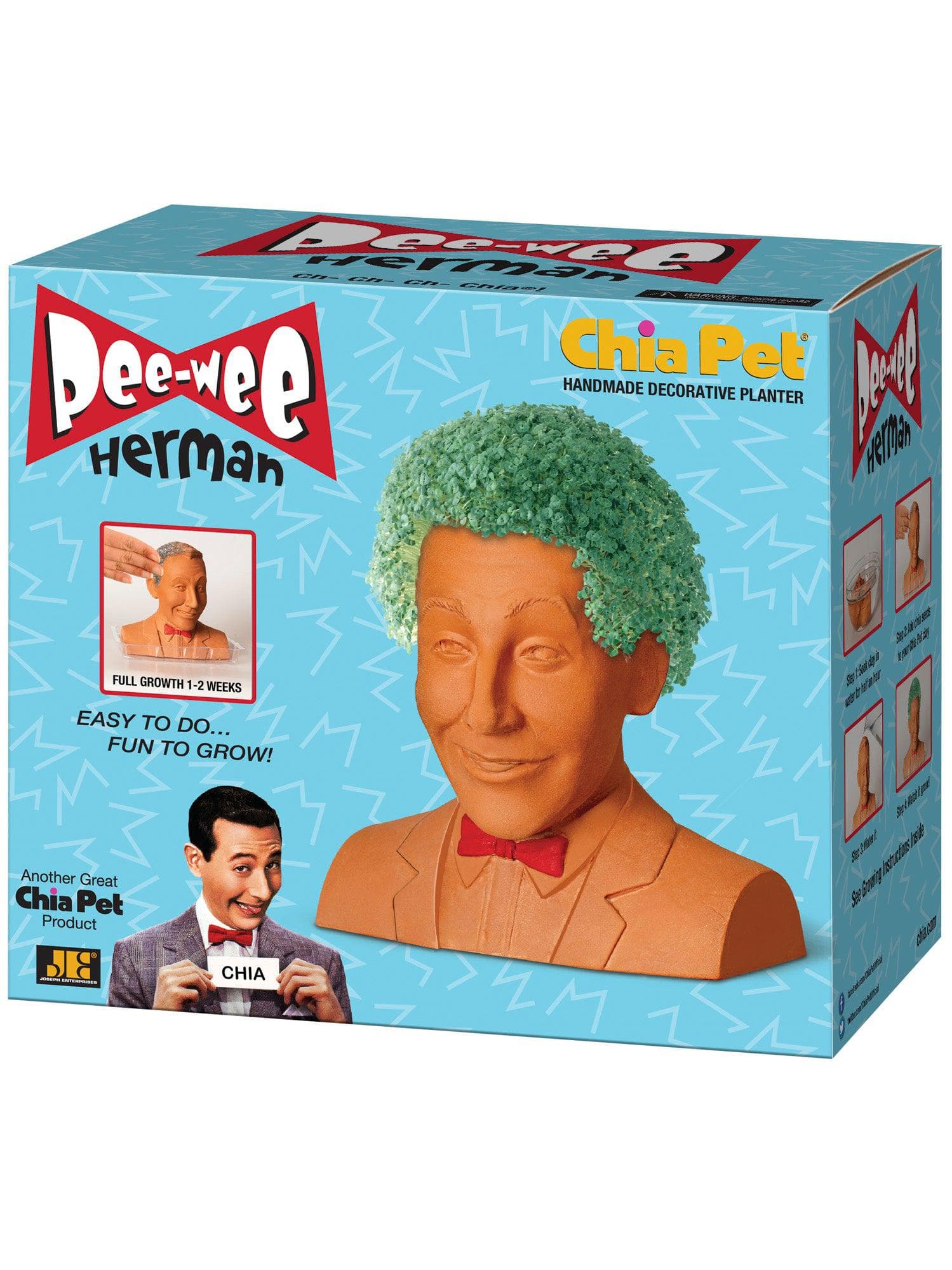 Chia Pet - Pee-wee Herman - Decorative Planter - costumes.com