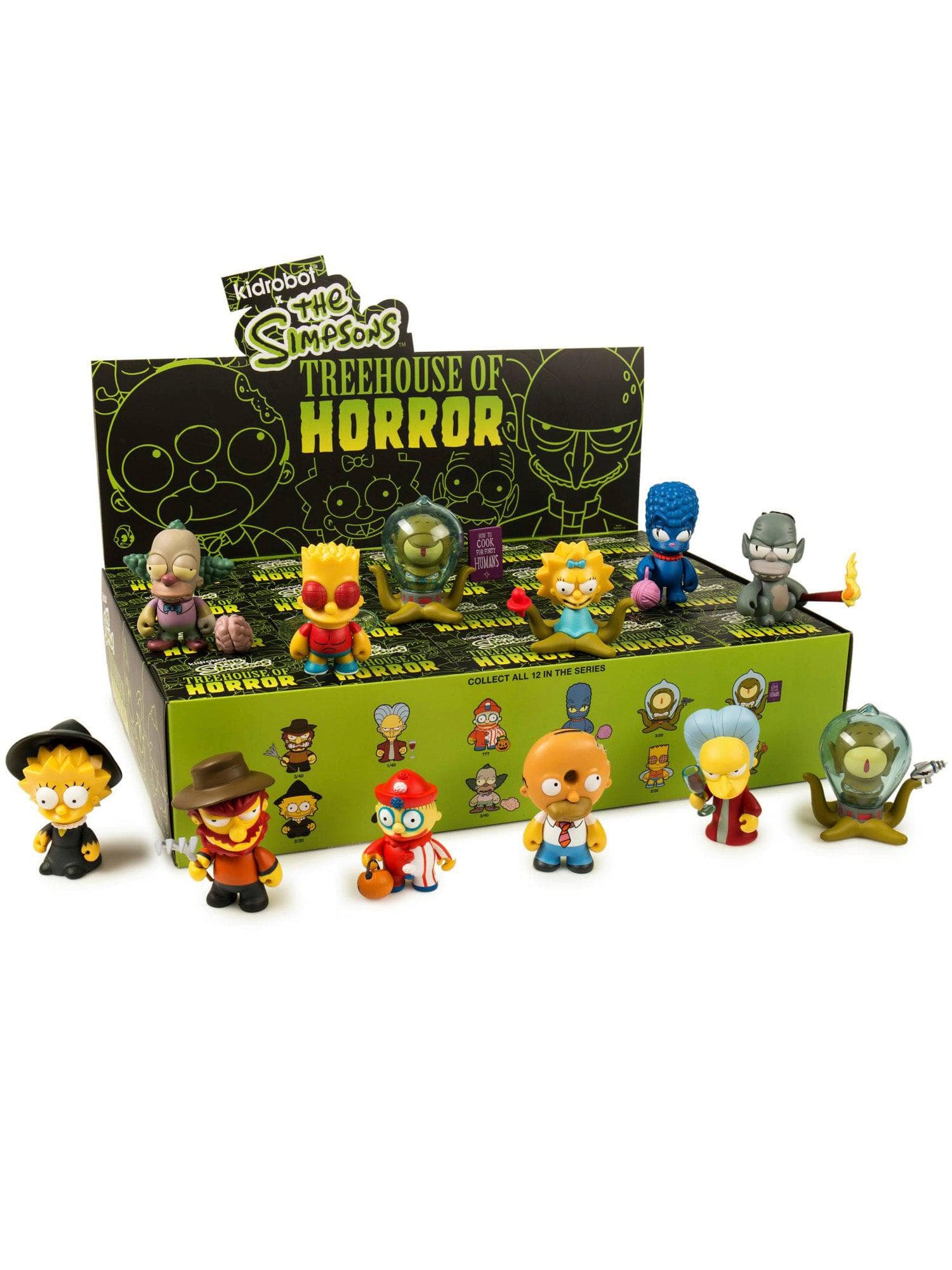 Kidrobot - The Simpsons Treehouse Of Horror 3" Mini Figures - Single Blind Box - costumes.com