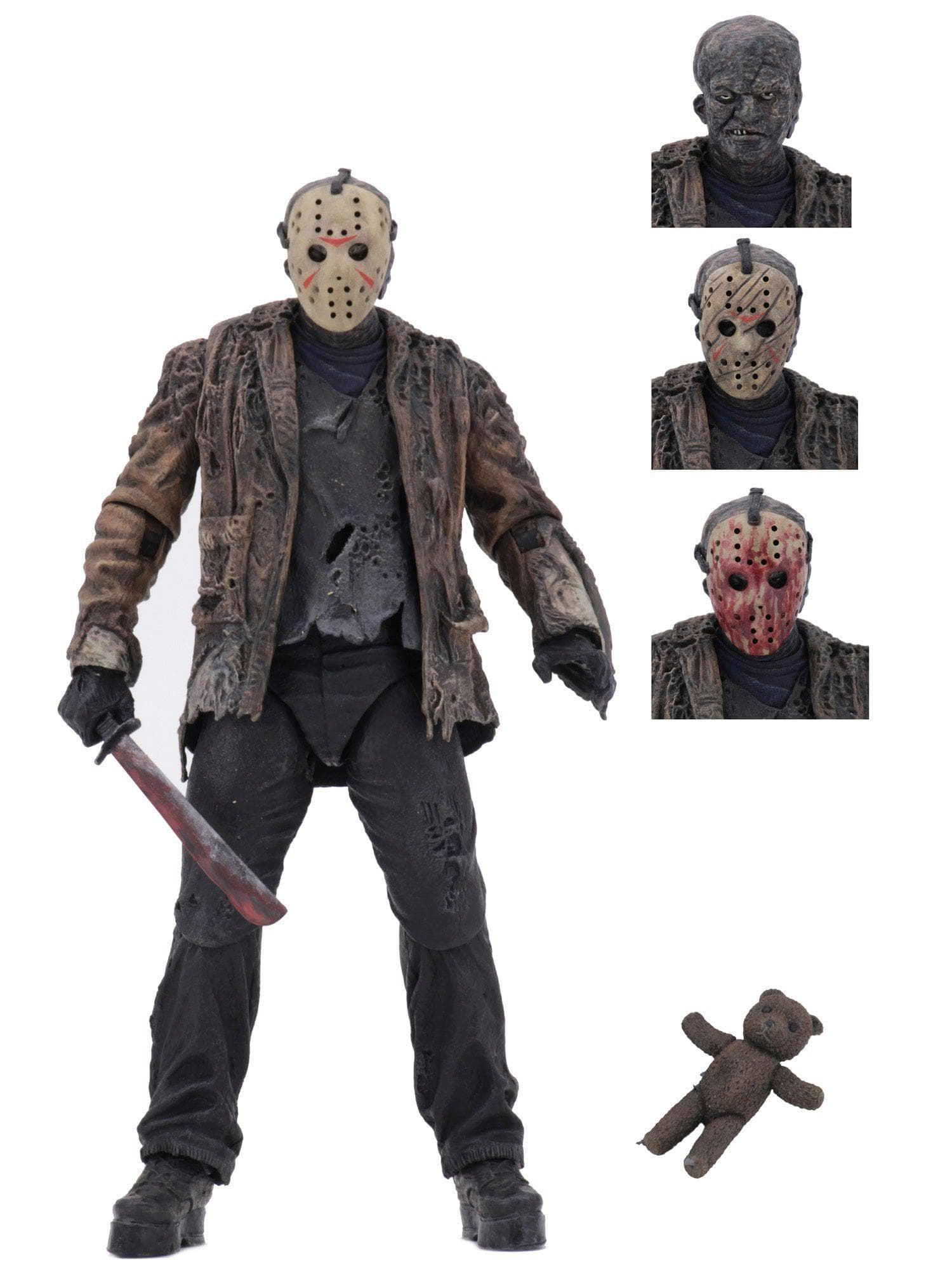 NECA - Freddy vs Jason - 7" Scale Figure - Ultimate Jason - costumes.com