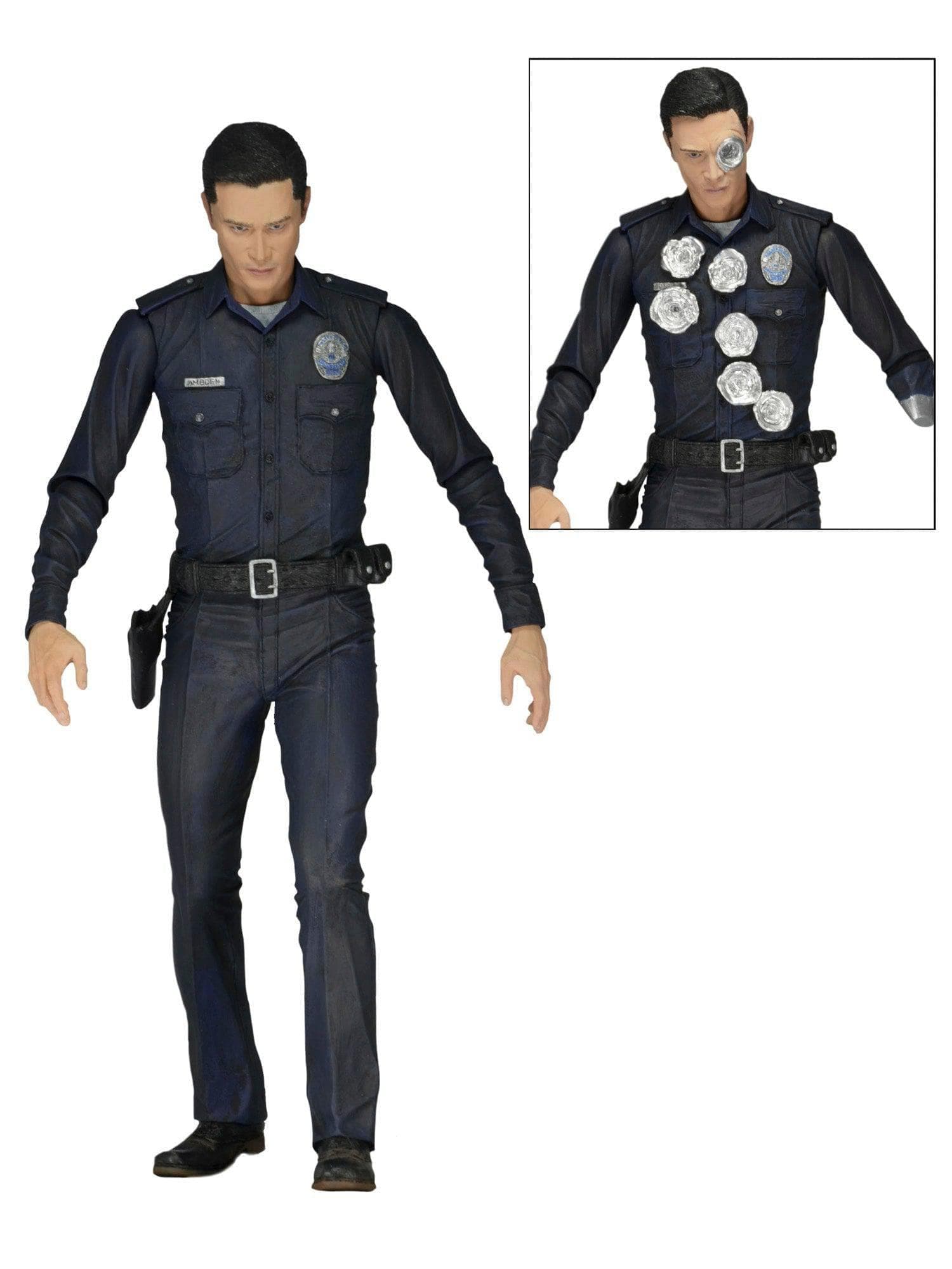 NECA - Terminator Genisys - 7" Scale Action Figure - Series 1 T - 100 - costumes.com
