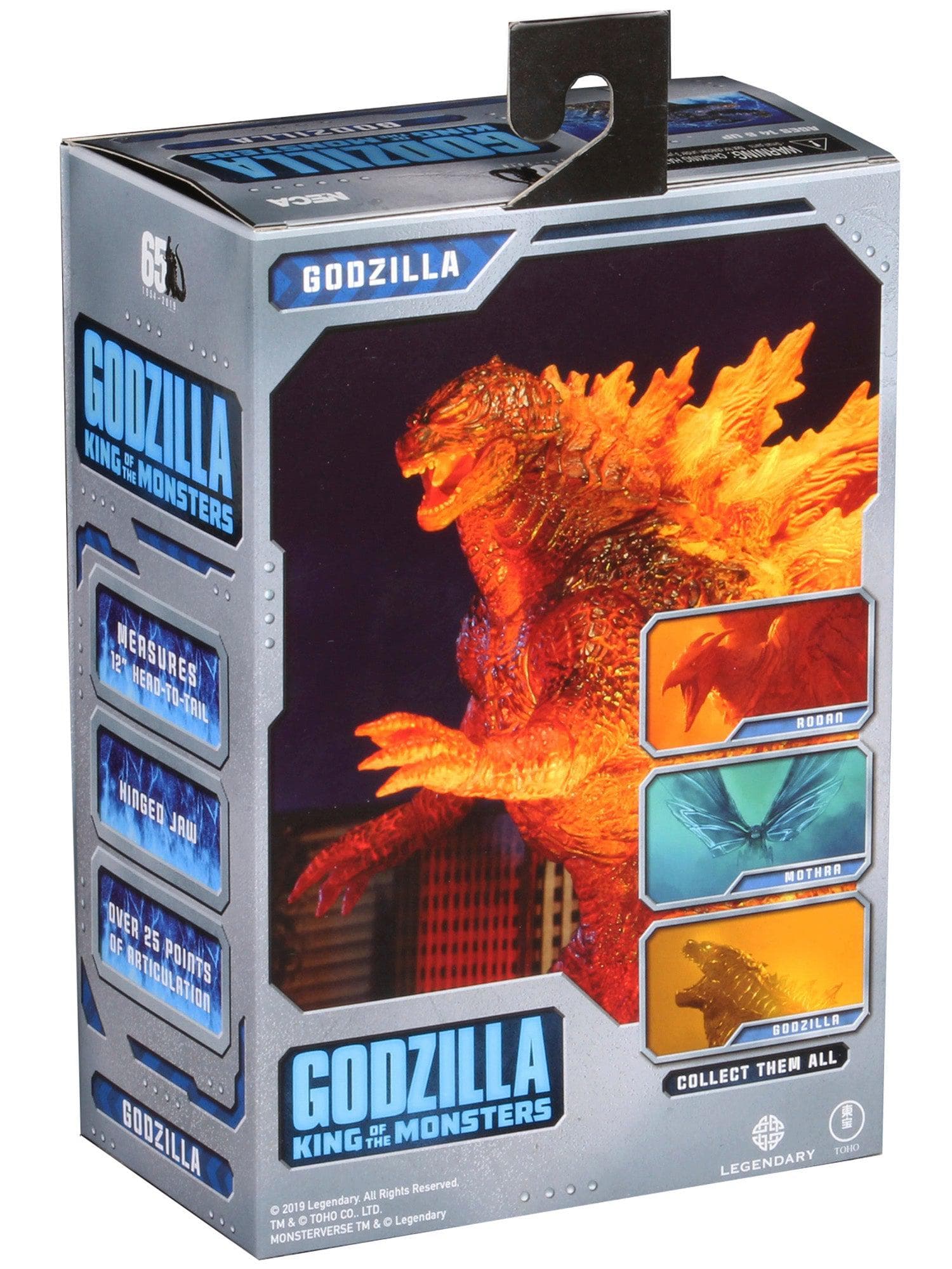 NECA - Godzilla King of the Monsters - 12" Head-to-Tail Action Figure - 2019 Godzilla V3 - costumes.com