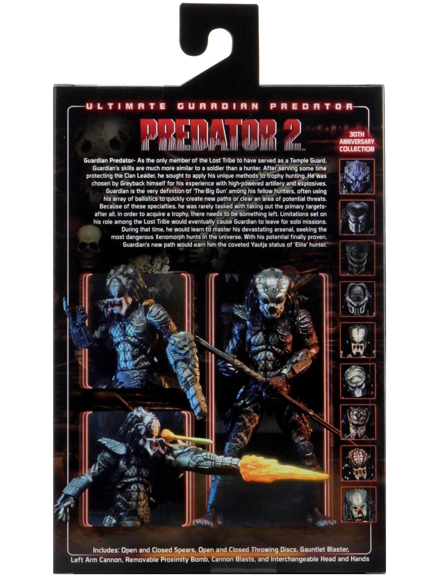 NECA - Predator 2 - 7" Scale Action Figure - Ultimate Guardian Predator - costumes.com