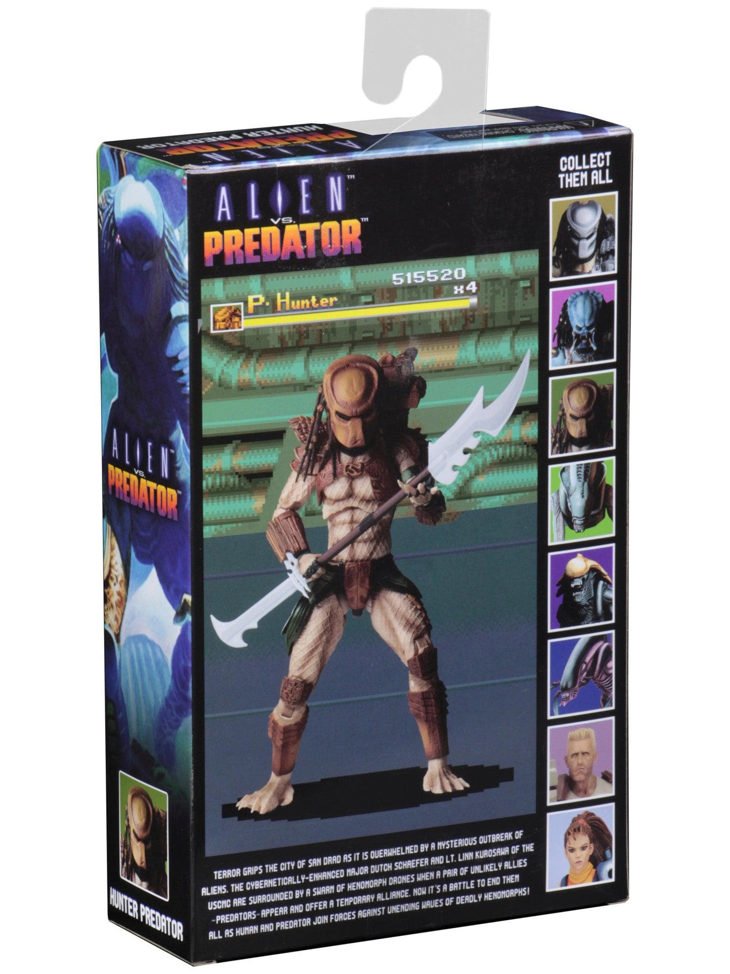 NECA - Alien vs Predator - 7" Scale Action Figure - Arcade Hunter Predator - costumes.com