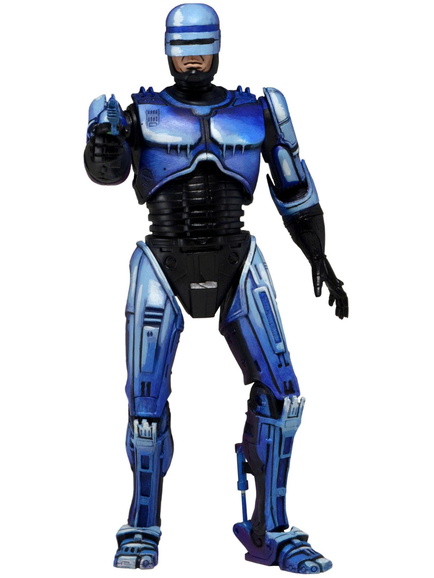 NECA - Robocop Vs Terminator (93' Video Game) - 7" Scale Action Figure - Series 2 Robocop w/ Flamethrower - costumes.com