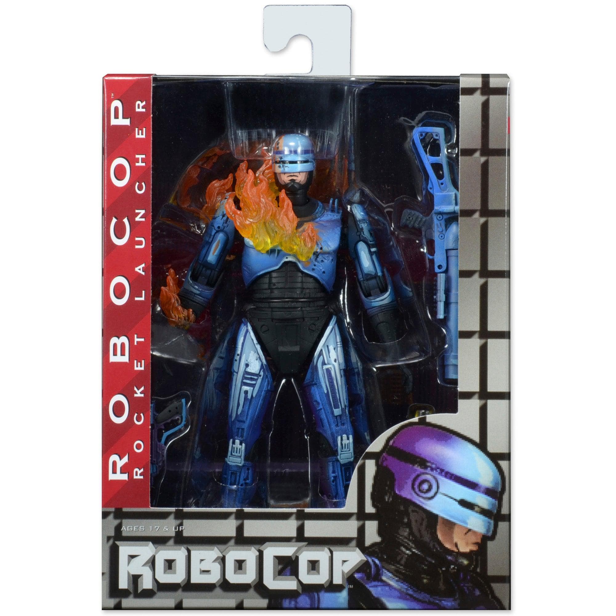 NECA - Robocop Vs Terminator (93' Video Game) - 7" Scale Action Figure - Series 2 Robocop Battle Damaged - costumes.com