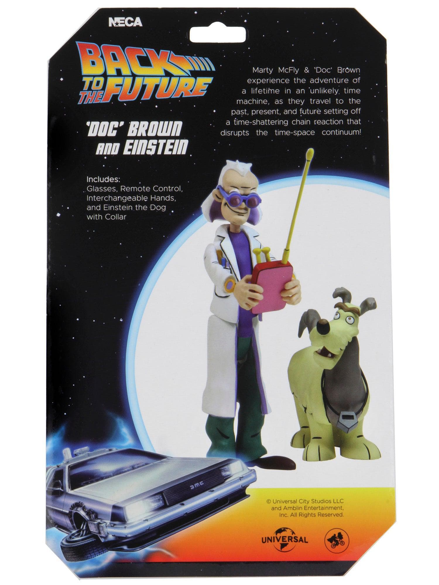 NECA - Back to the Future - 6" Scale Action Figure - Toony Doc - costumes.com