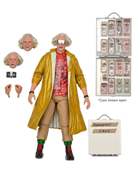 NECA - Back To The Future Part 2 - 7 Scale Action Figure - Ultimate Doc Brown (2015)