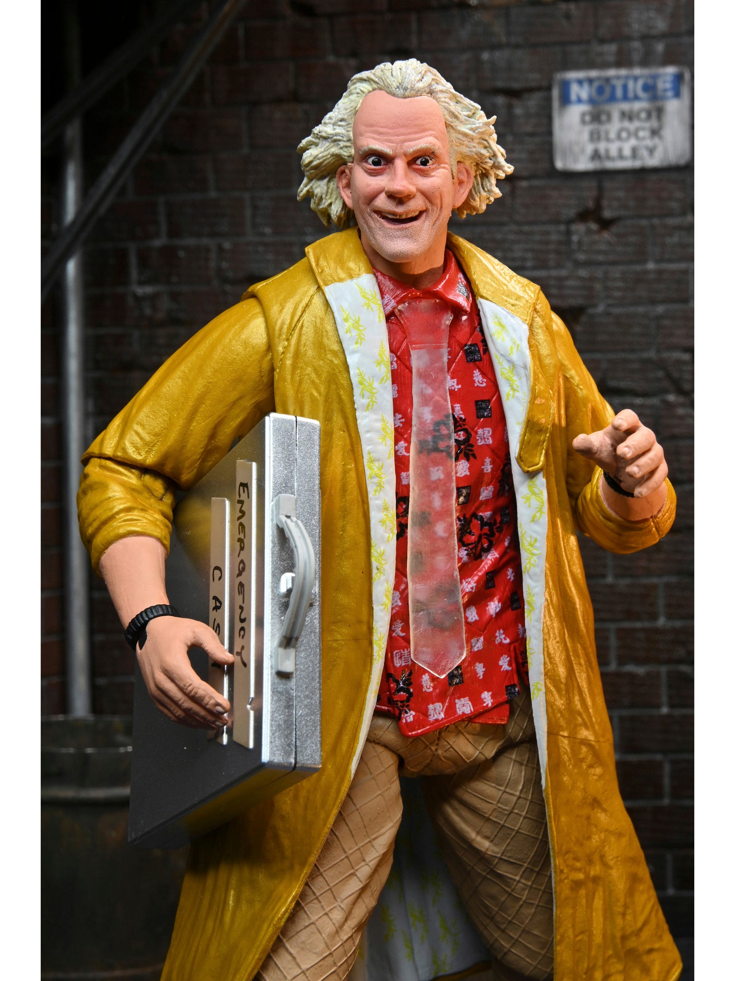NECA - Back To The Future Part 2 - 7" Scale Action Figure - Ultimate Doc Brown (2015) - costumes.com