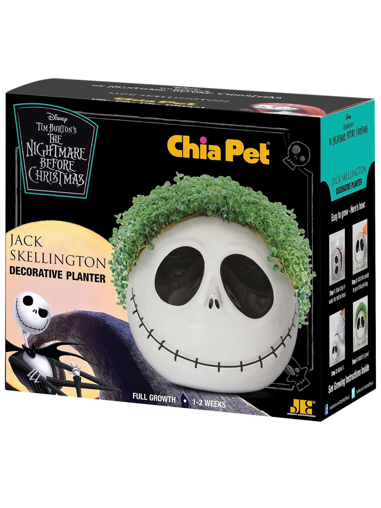 Chia Pet - Jack Skellington (Nightmare before Christmas) - Decorative Planter - costumes.com