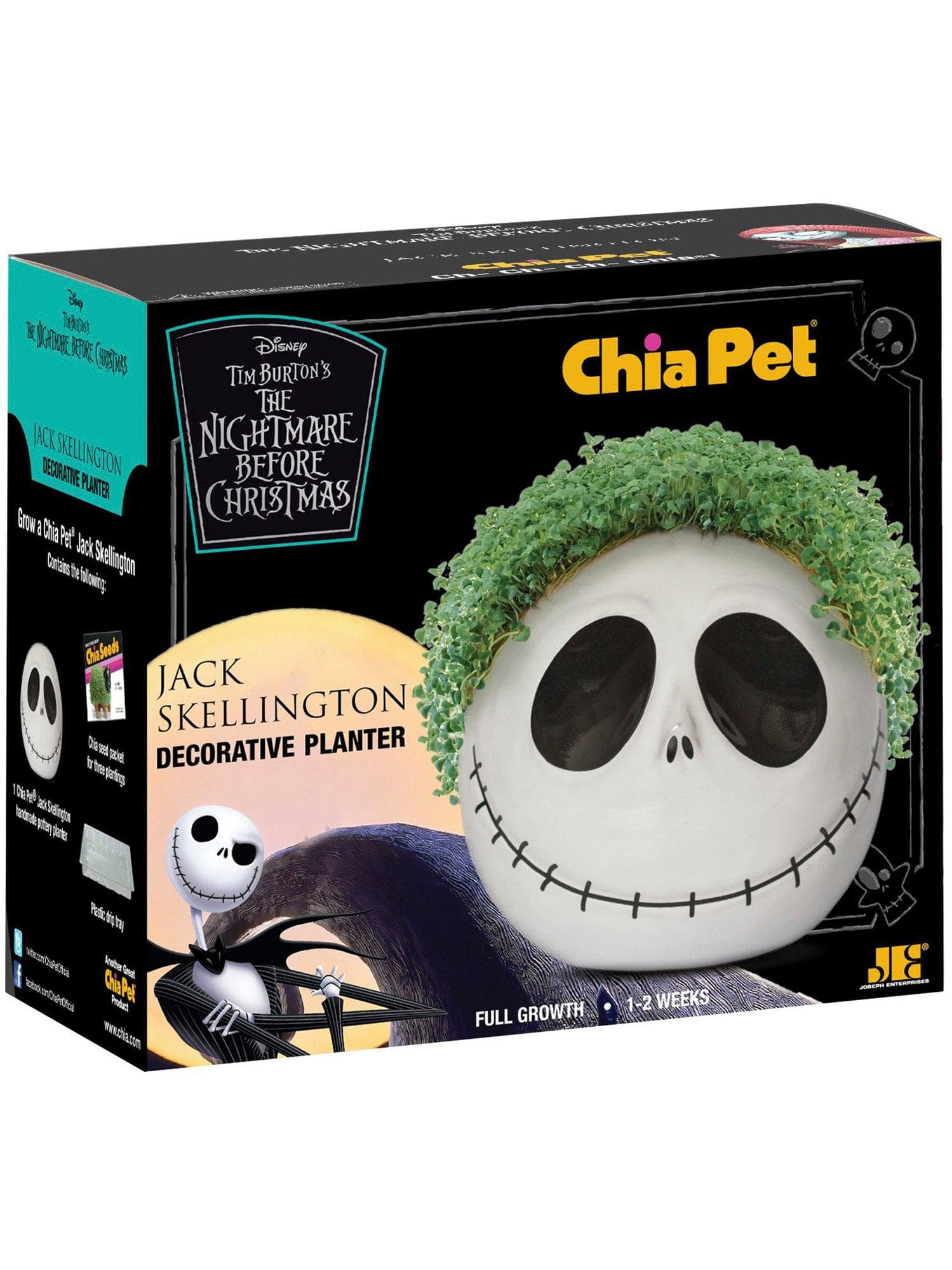 Chia Pet - Jack Skellington (Nightmare before Christmas) - Decorative Planter - costumes.com