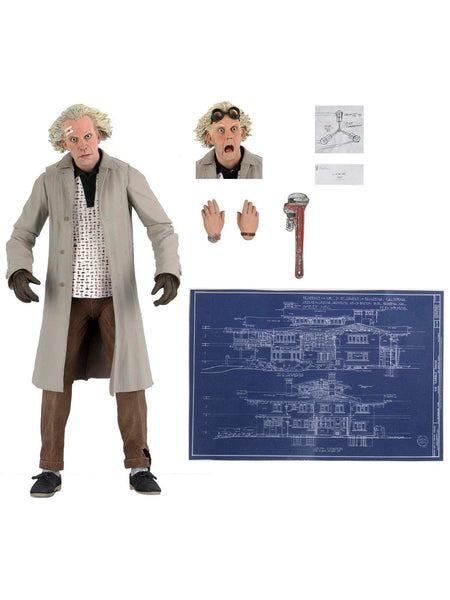 NECA - Back To The Future - 7 Scale Action Figure - Ultimate Doc Brown