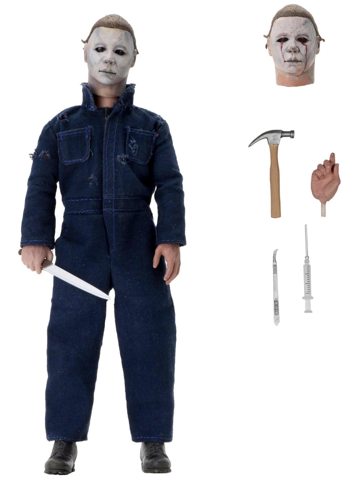 NECA - Halloween 2 (1981) - 8" Clothed Action Figure - Michael Myers - costumes.com
