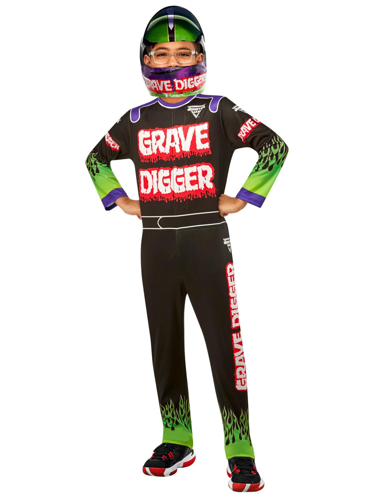 Monster Jam Grave Digger Kids Costume - costumes.com