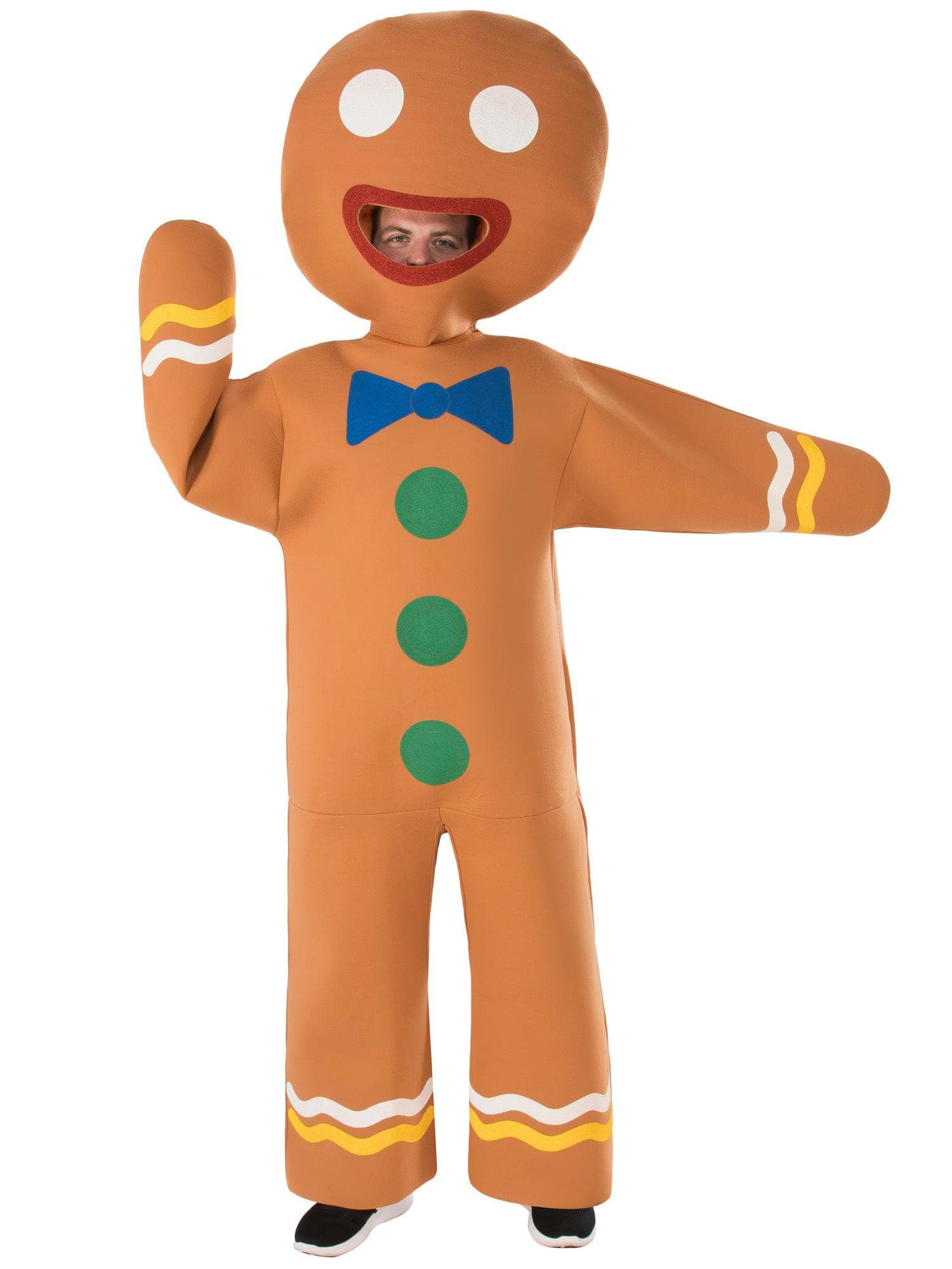 Ginger Bread Man Adult Unisex Costume - costumes.com