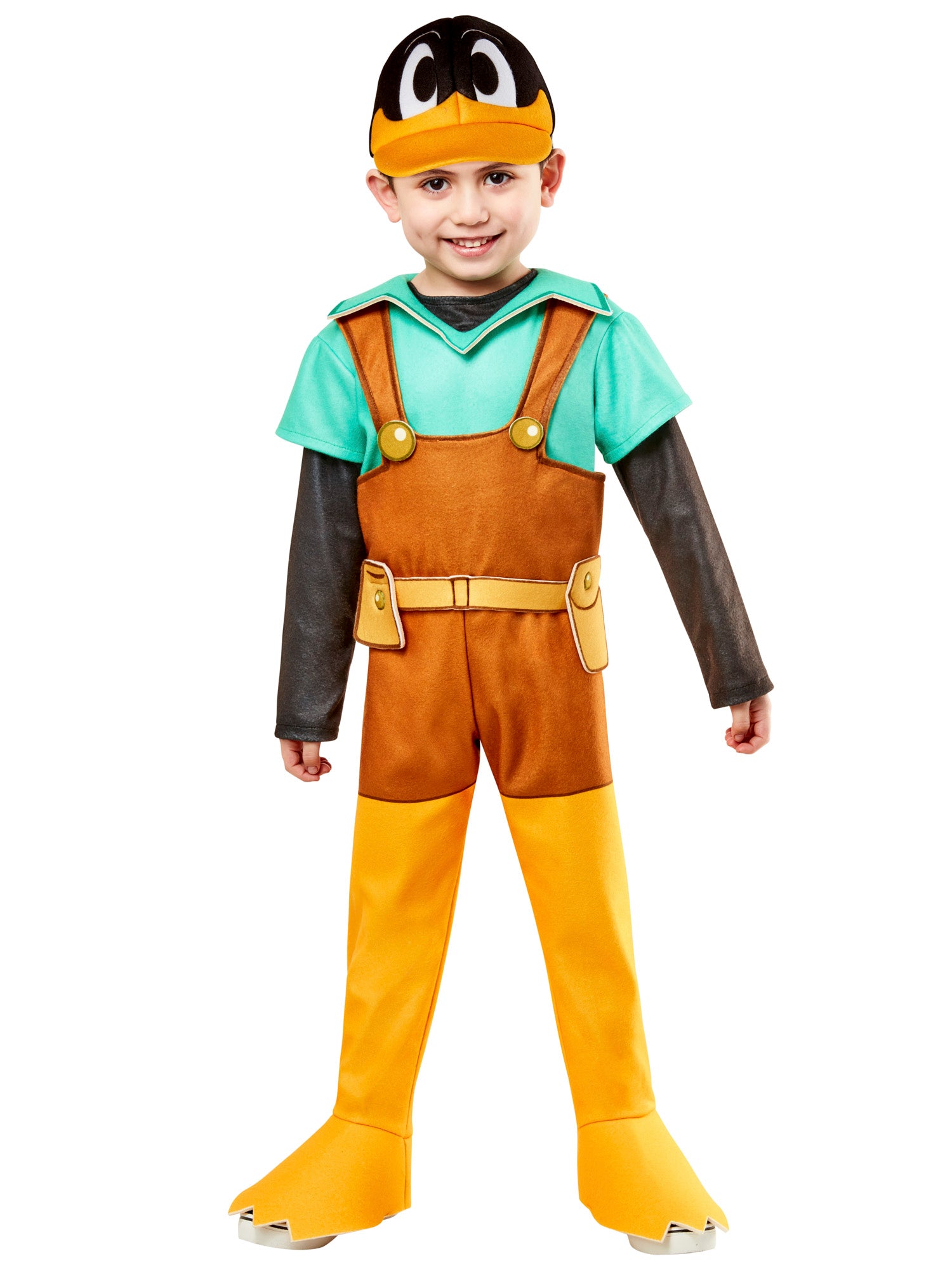 Bugs Bunny Builders Daffy Duck Costume for Toddlers - costumes.com