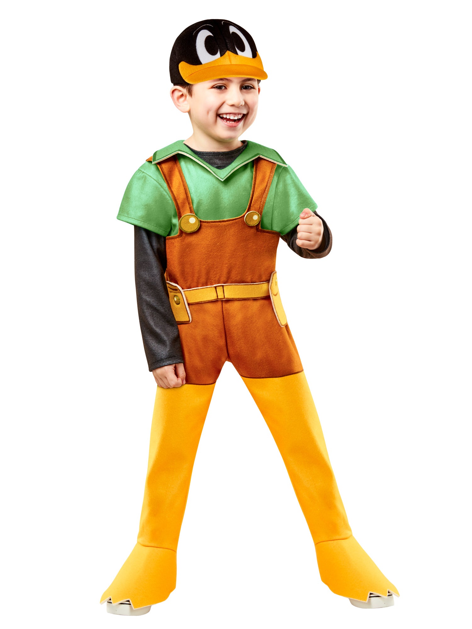 Bugs Bunny Builders Daffy Duck Costume for Toddlers - costumes.com