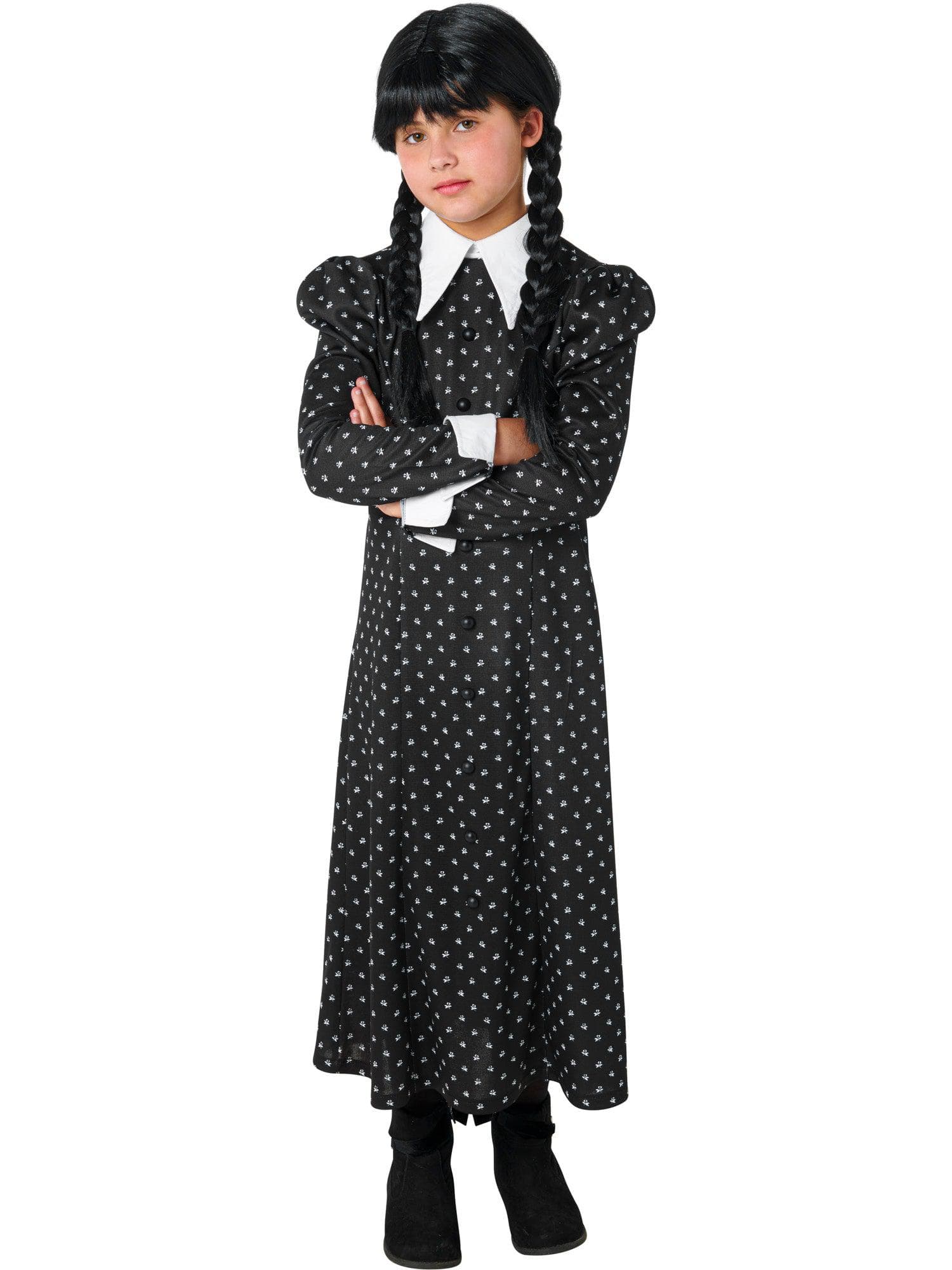 Wednesday Addams Girl's Costume - costumes.com