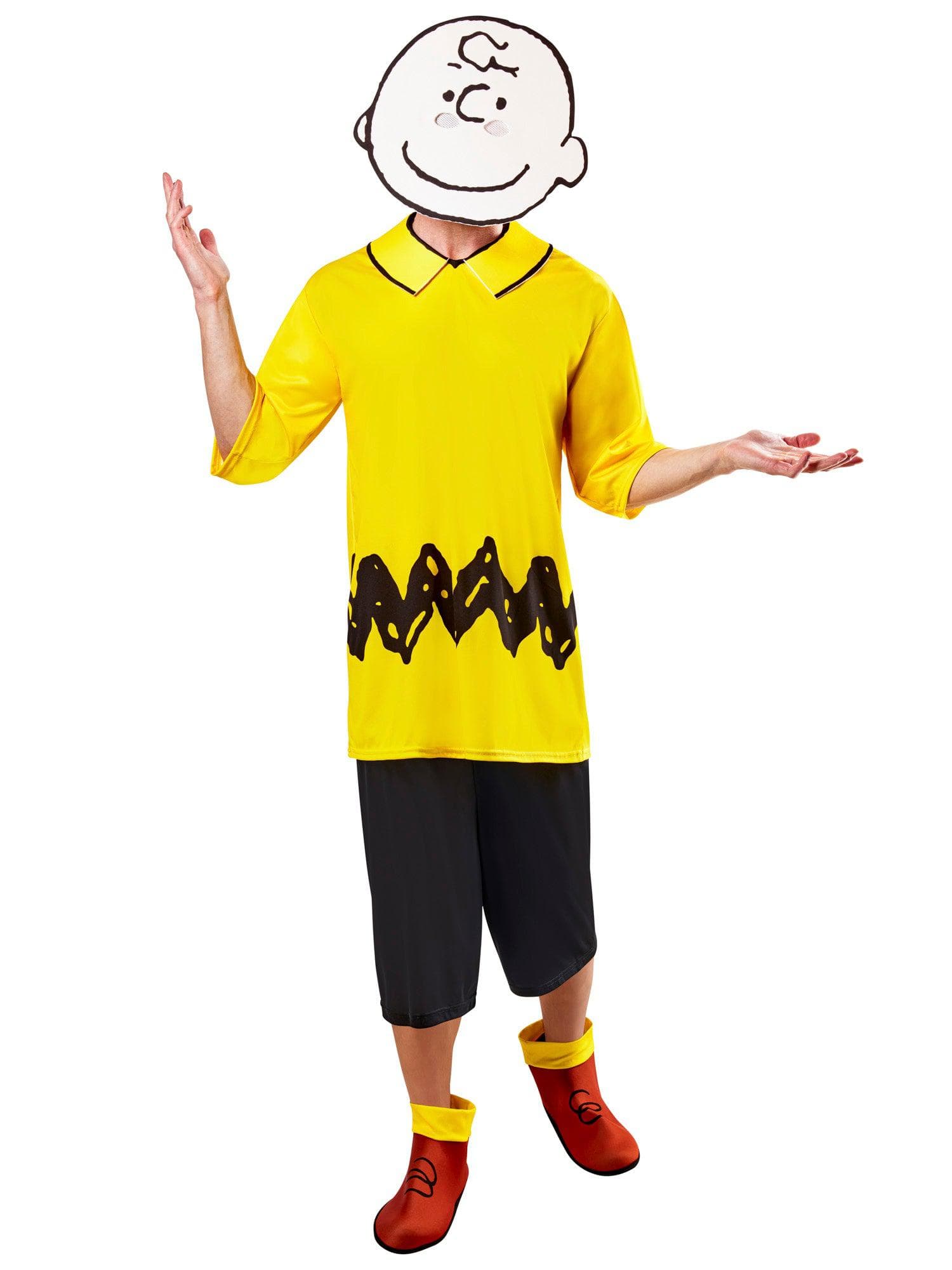 Peanuts Charlie Brown Adult Costume - costumes.com