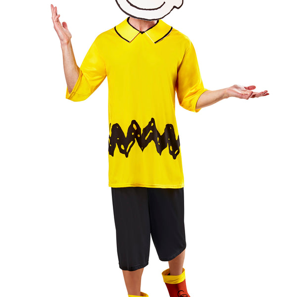 Peanuts Charlie Brown Men's Costume Large