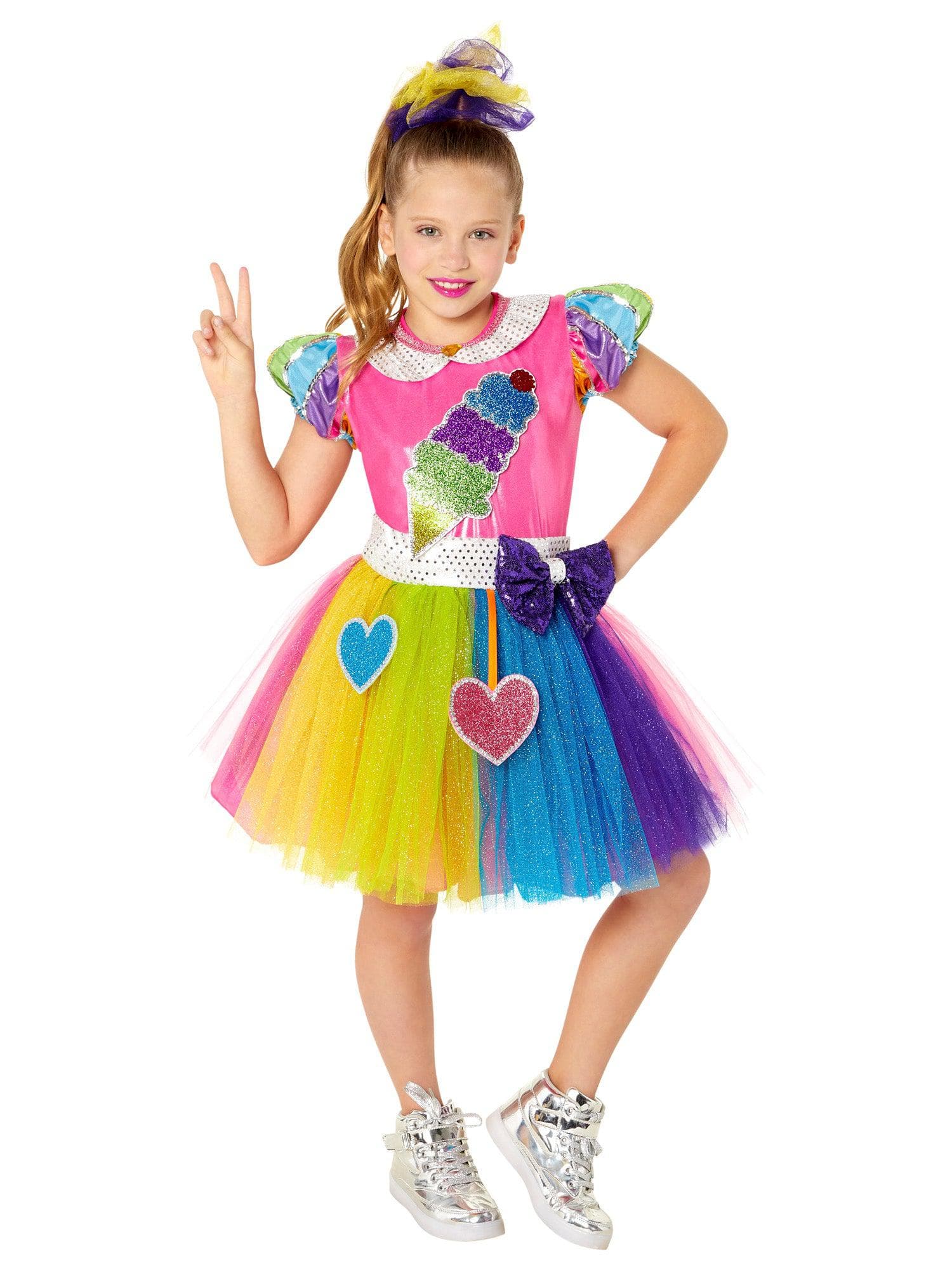 JoJo Siwa XOMG POP! Ice Cream Dress Kids Costume - costumes.com