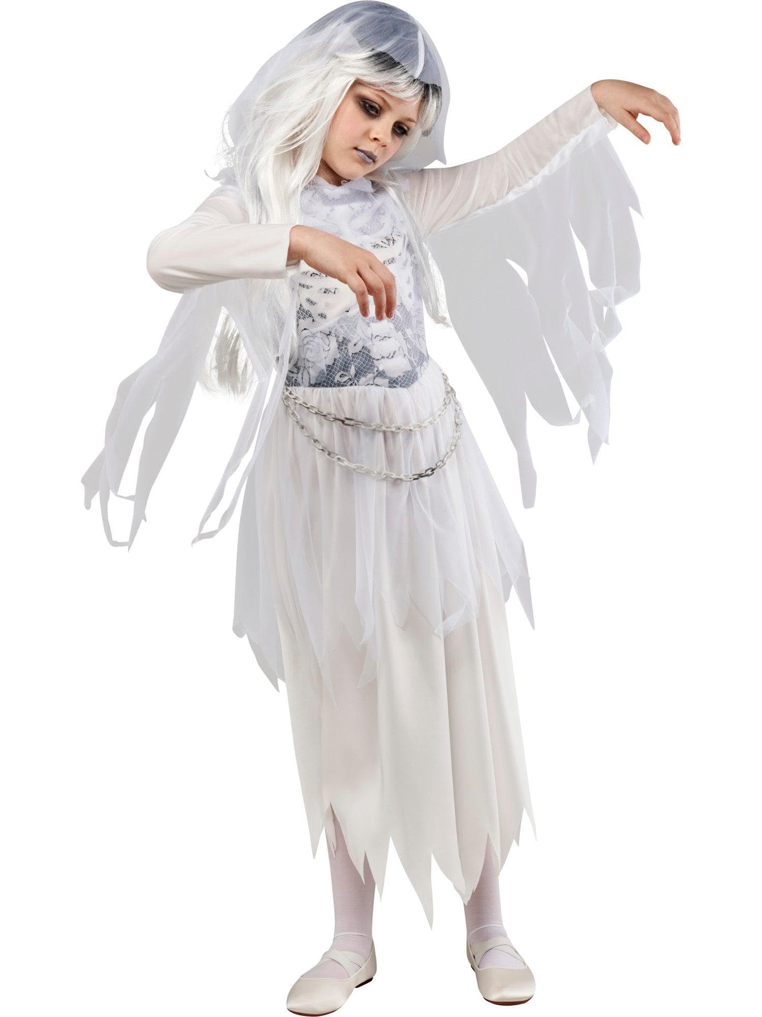Girls Spooky Beauty Ghost Costume Girls Spooky Beauty Ghost Costume