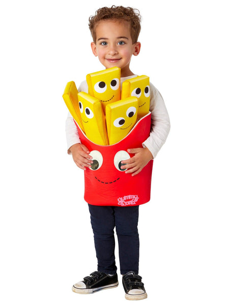 Yummy World Large French Fries Kids Costume by Kidrobot