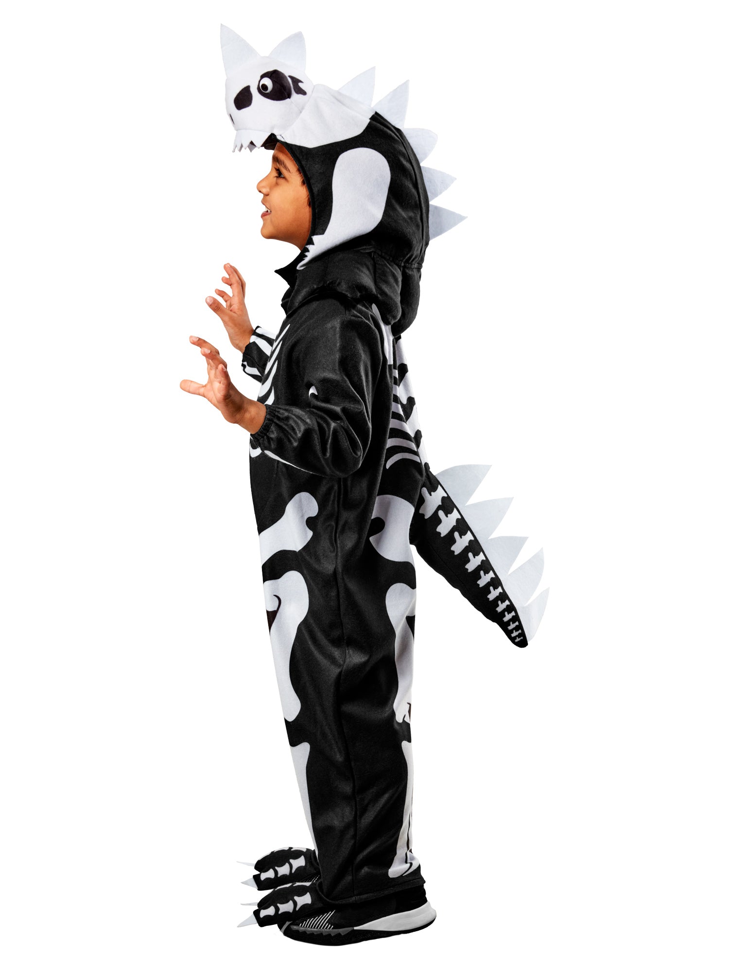 Boys' Skelesaurus Rex Glow in the Dark Costume with Sound for Toddlers - costumes.com