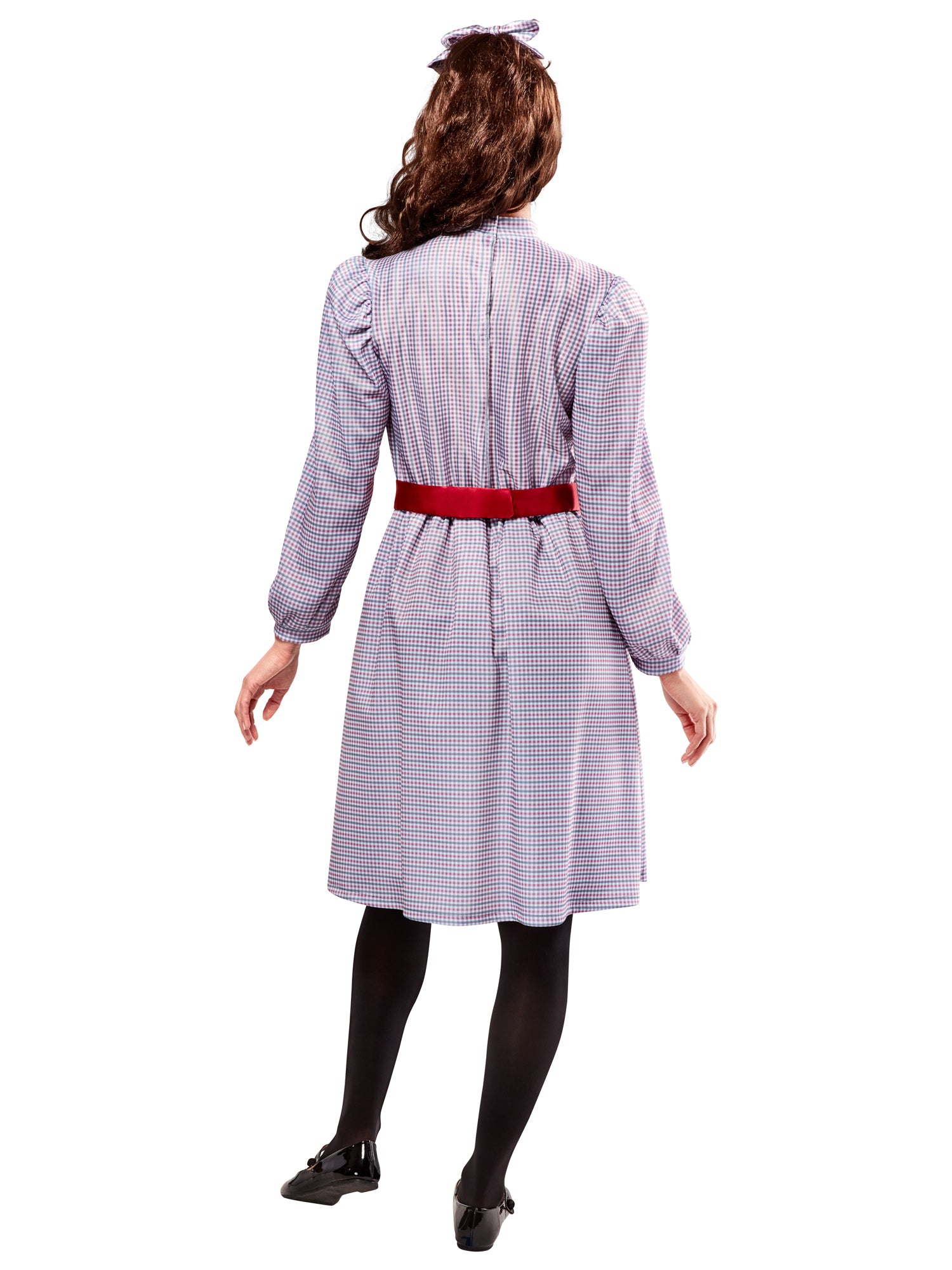 Women's American Girl Samantha Parkington Plaid Dress Costume Set - costumes.com
