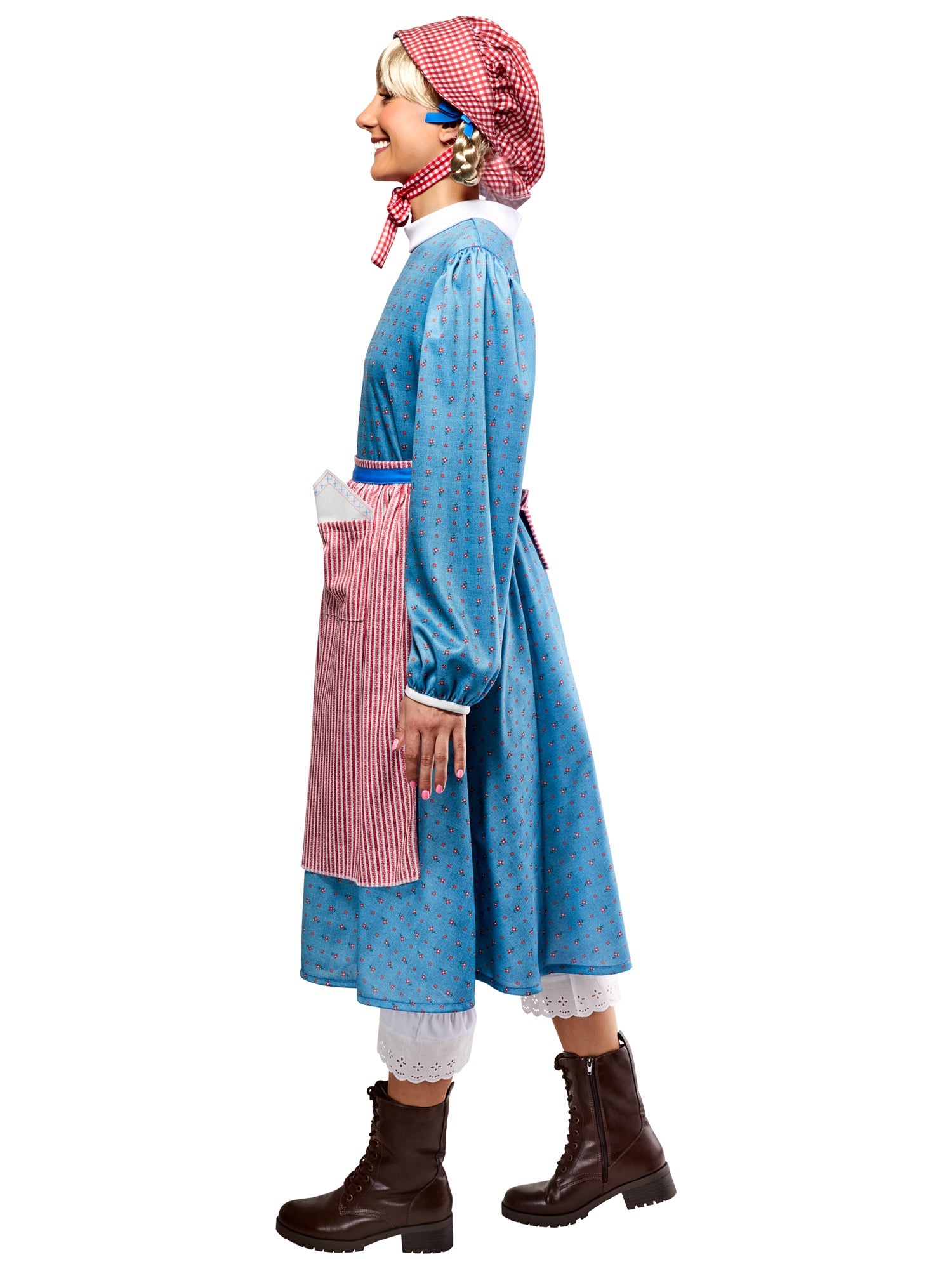 Women's American Girl Kirsten Larson Dress with Bonnet Costume Set - costumes.com