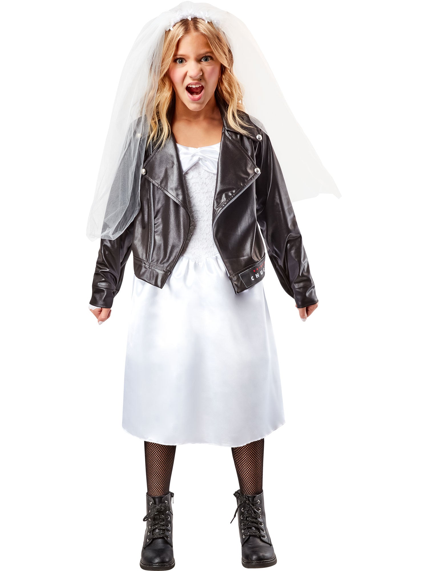 Girls' Bride of Chucky Tiffany Costume - costumes.com