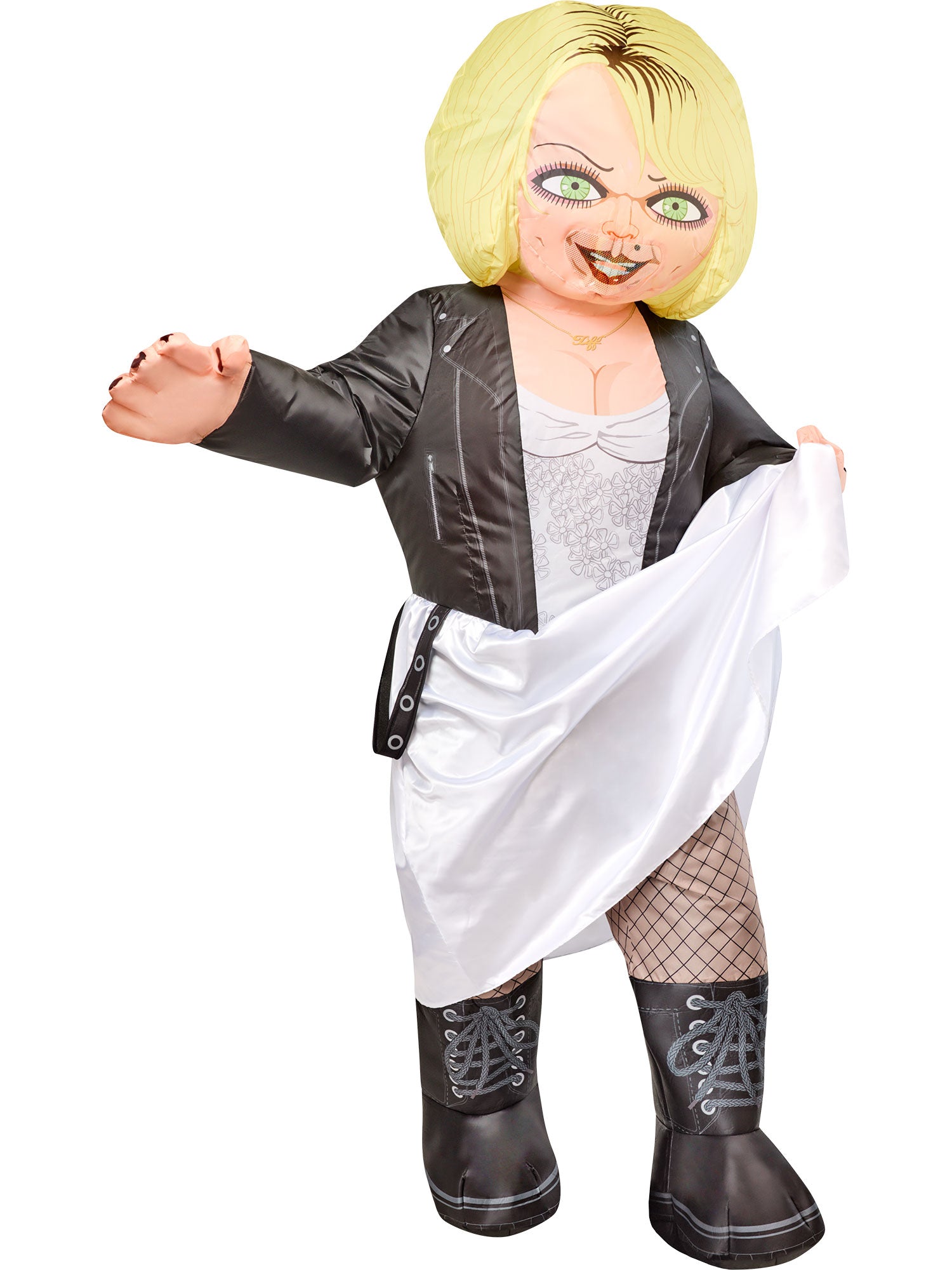 Women's Bride of Chucky Tiffany Inflatable Costume - costumes.com
