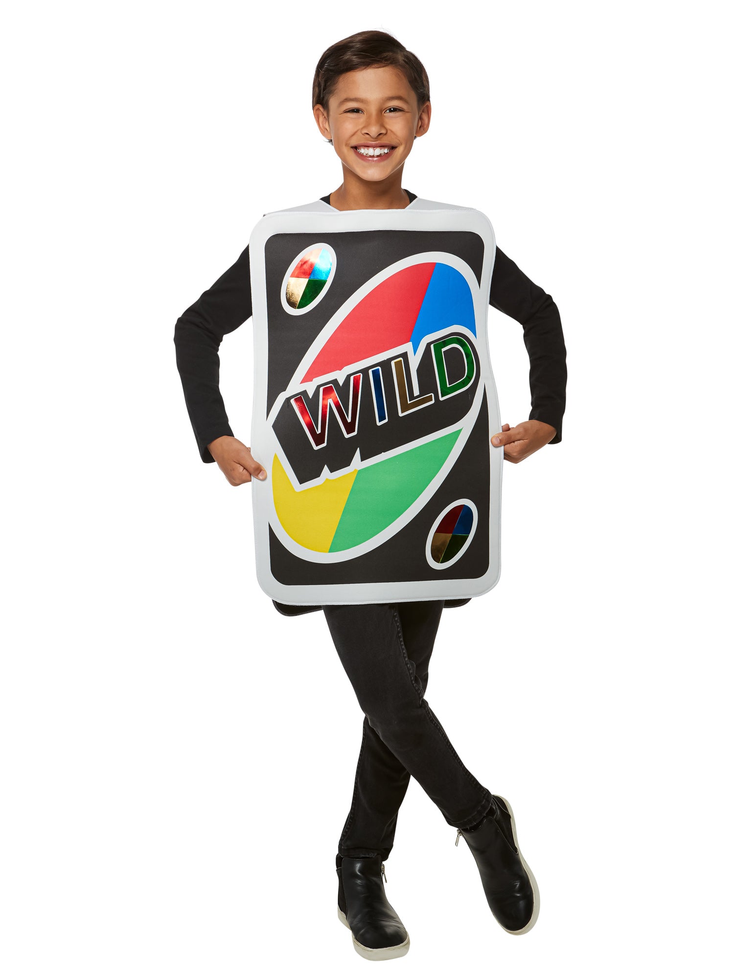 Kids' Mattel Games Uno Wild Card Costume - costumes.com