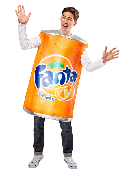 Adult Orange Fanta Can Costume