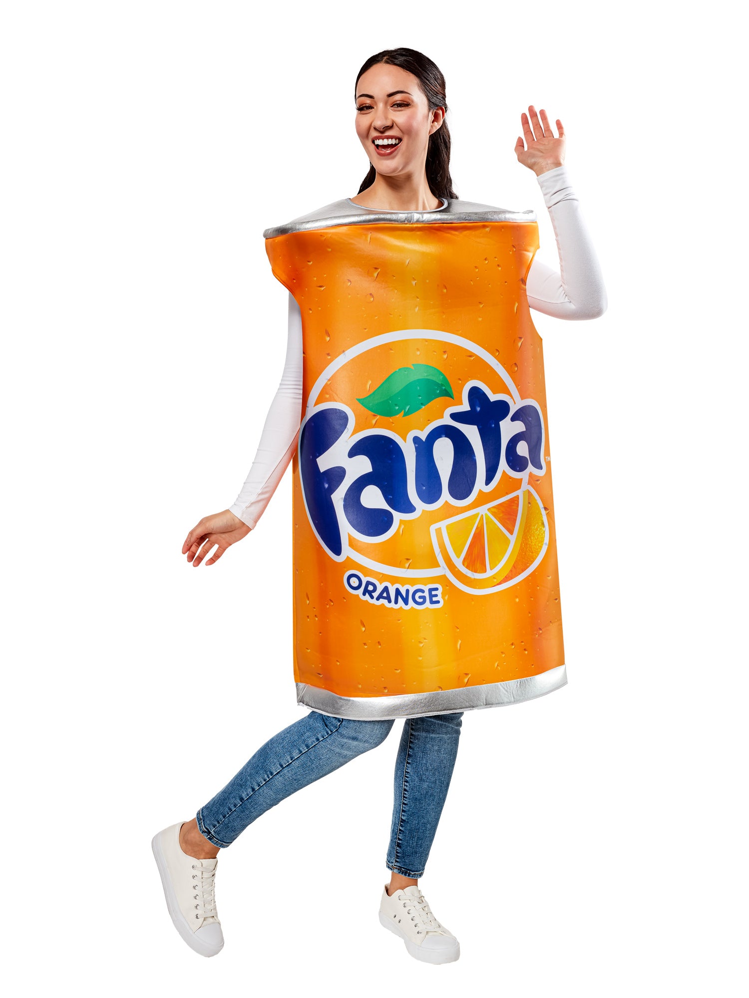 Adult Orange Fanta Can Costume - costumes.com