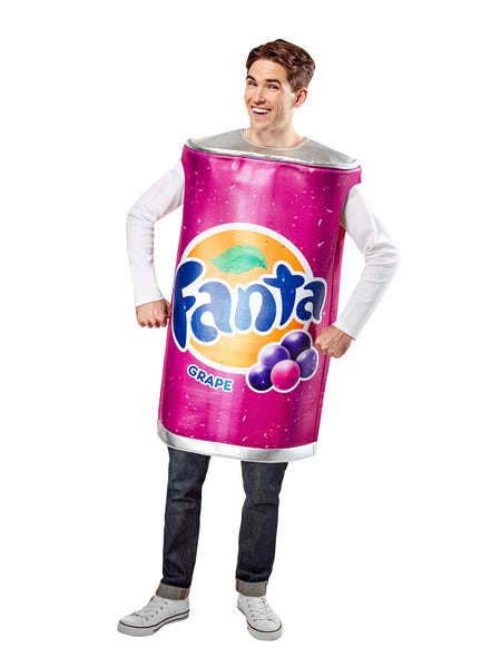 Adult Grape Fanta Can Costume