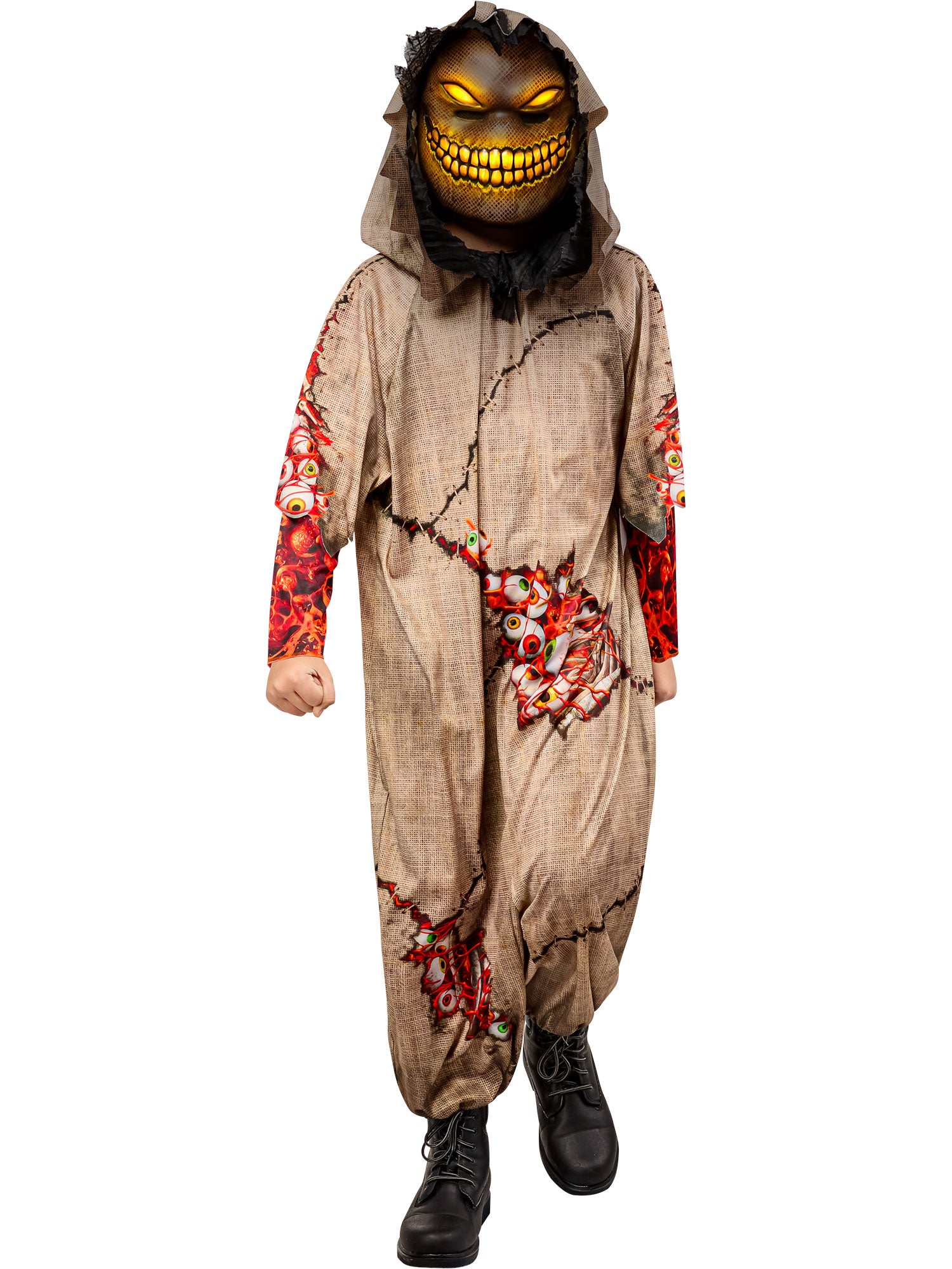 Boys' Goblin Costume with Light Up Mask - costumes.com